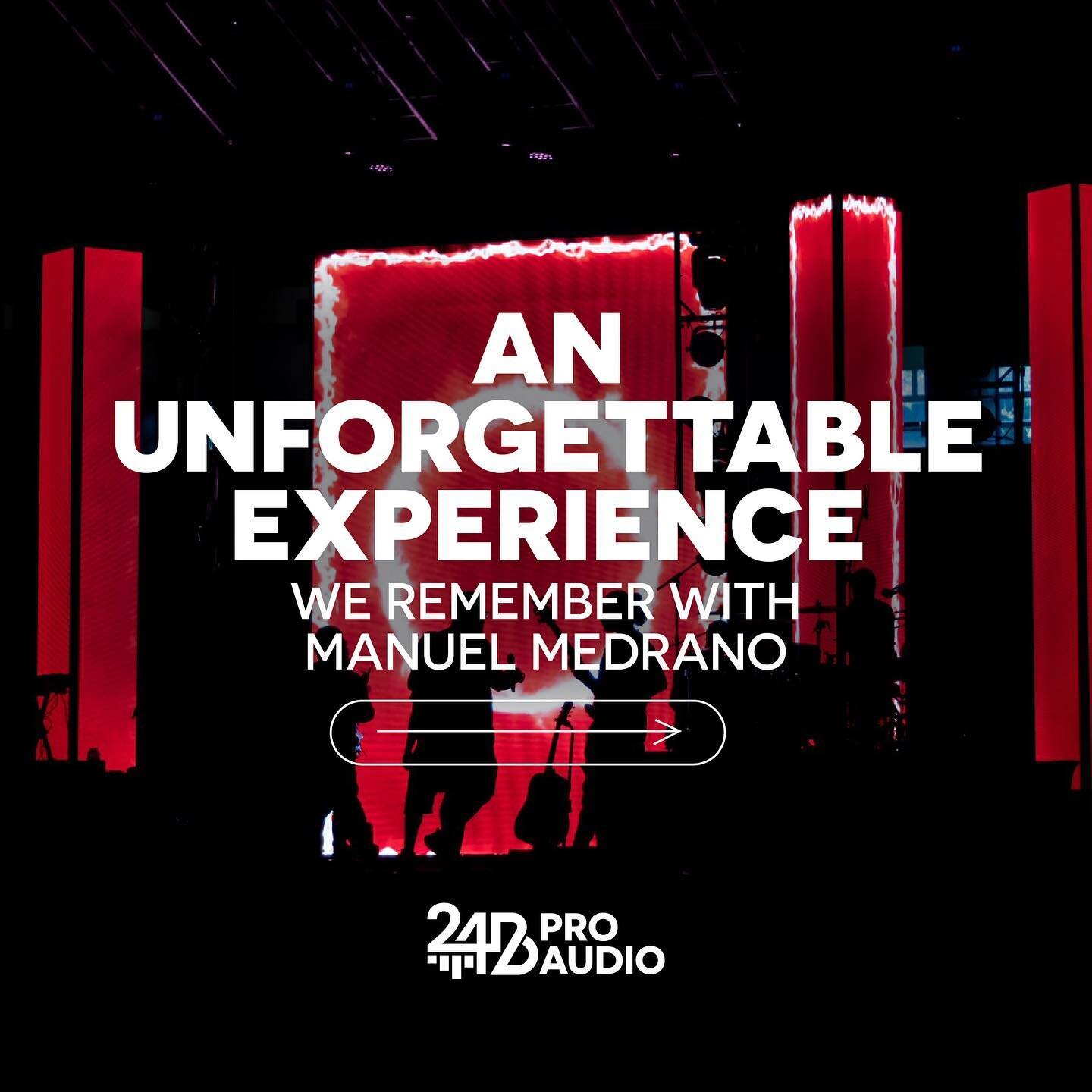 &ldquo;Quiero volar contigo&rdquo; - We Want To Fly with You 💥 No matter the size of the production you require, we want to be part of it. 

Inquire with us, and let us know how can we be of assistance. Link at Bio.

#24BProAudio #TBt #ManuelMedrano