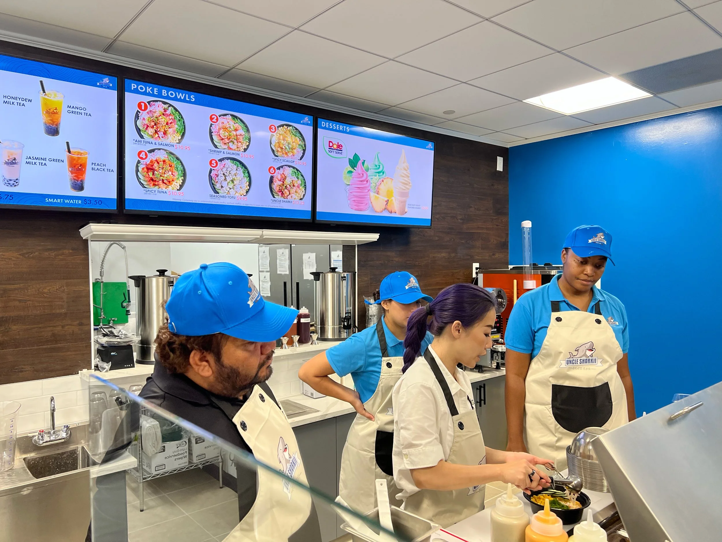 Uncle Sharkii at Downtown Houston Penzoil Place