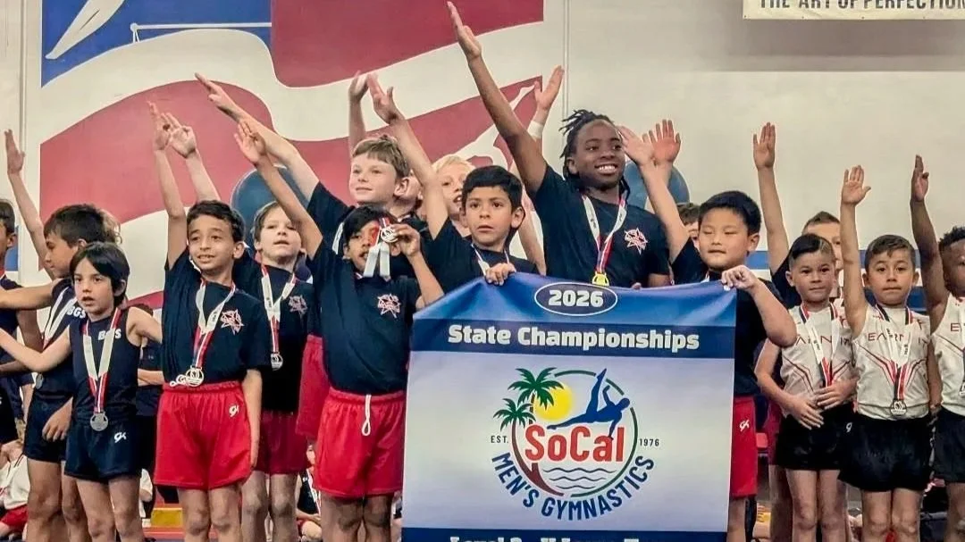 North County Gymnastics Boys Team Dominates State Championships with Event Titles, Team Wins, and a State Handstand Champion