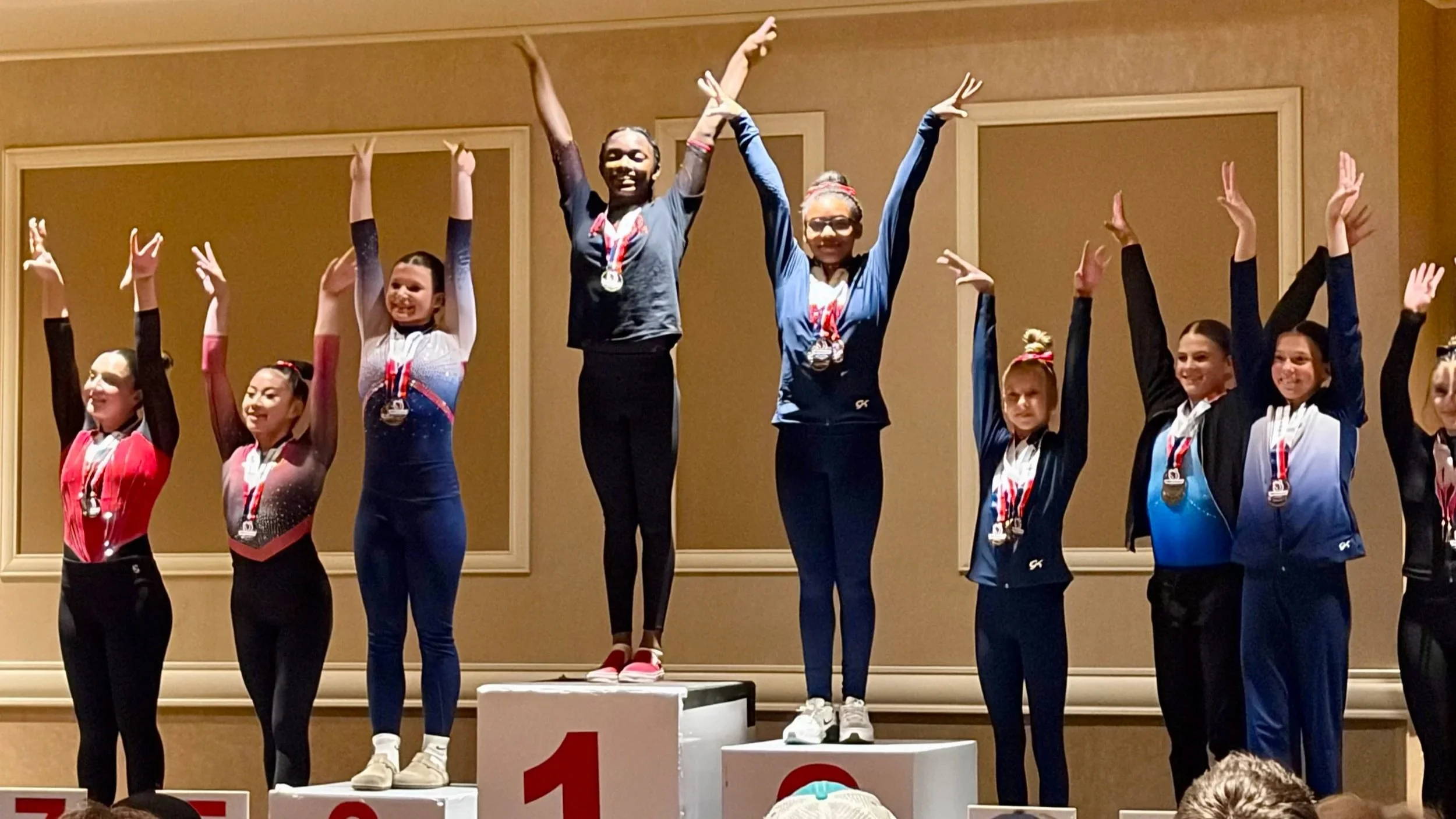 North County Gymnastics Athletes Fly High at Region 1 Championships, Multiple Podium Finishes, and National Qualifiers