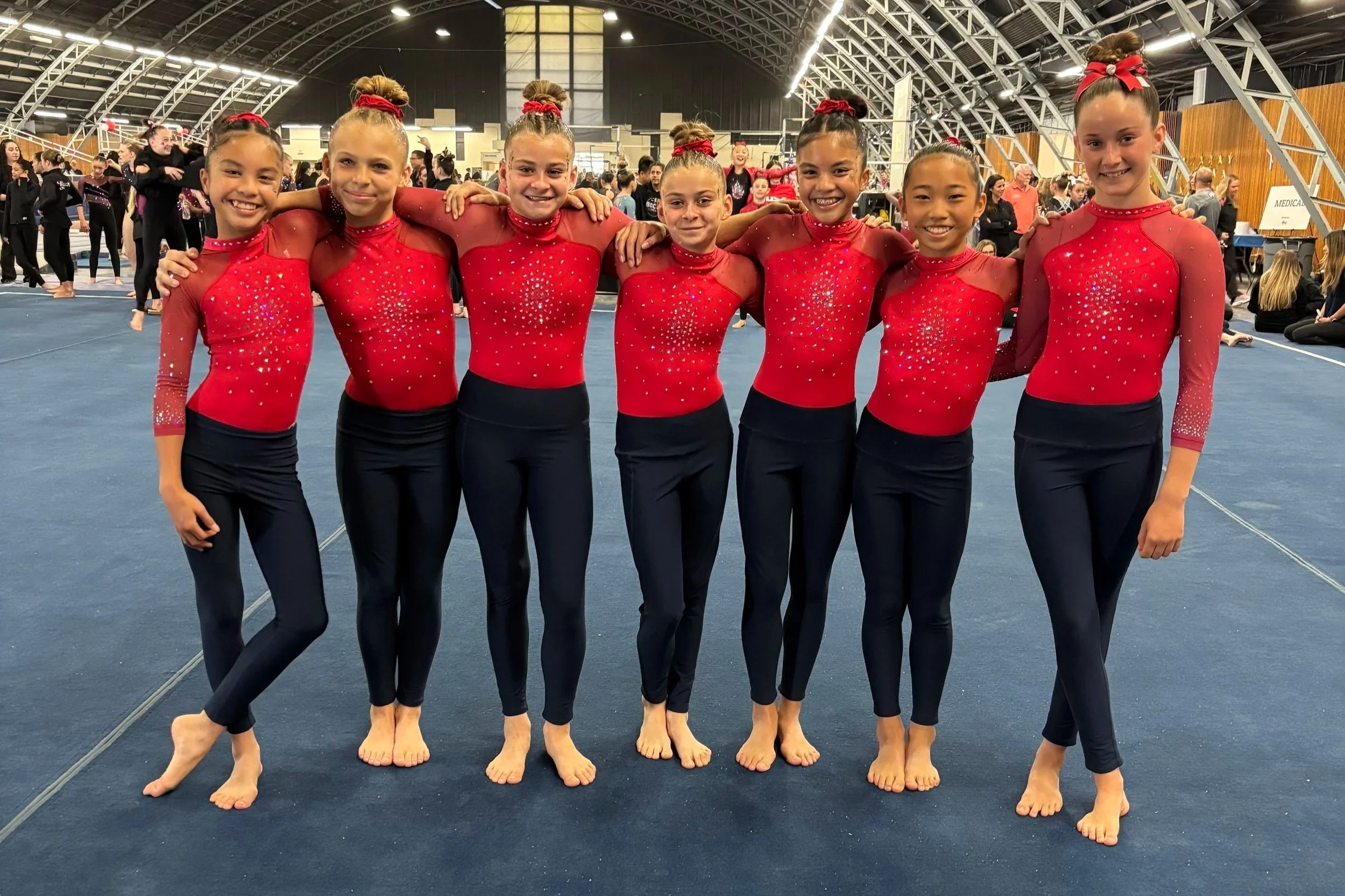 Level 6/7 Region 1 Championship Highlights: NCG Gymnasts Win 21 Gold Medals Against the Best in the West