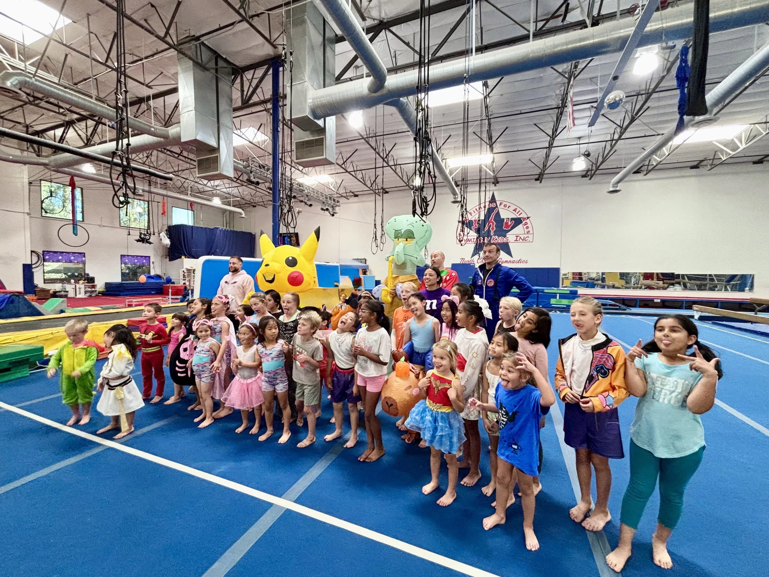 Three Months of Holiday Fun at Gyminny Kids: Costume Madness, Holiday Camps, and Winter Wonderland