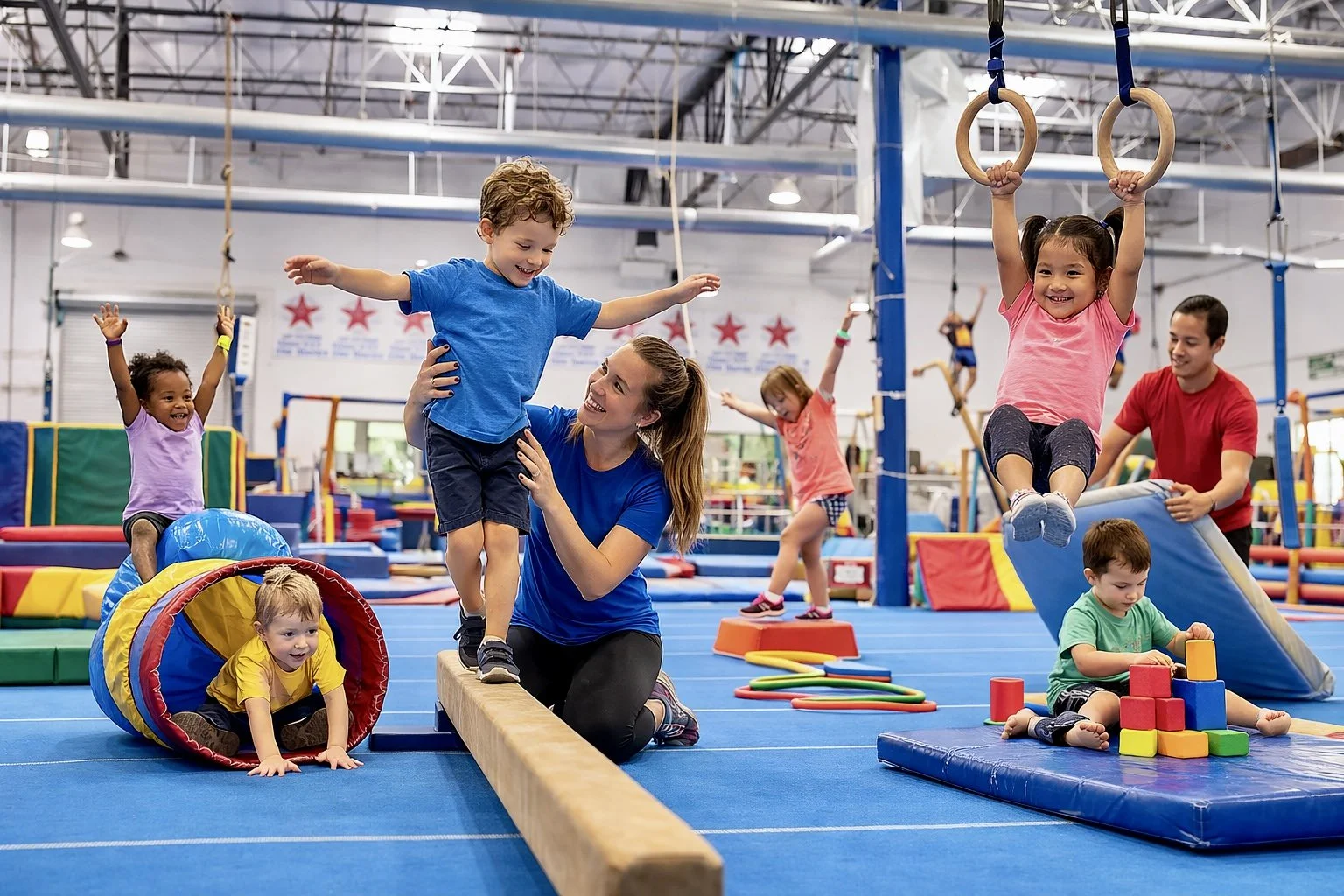 Gymnastics as Physical Therapy for Kids: When Movement Helps Developmental Delays