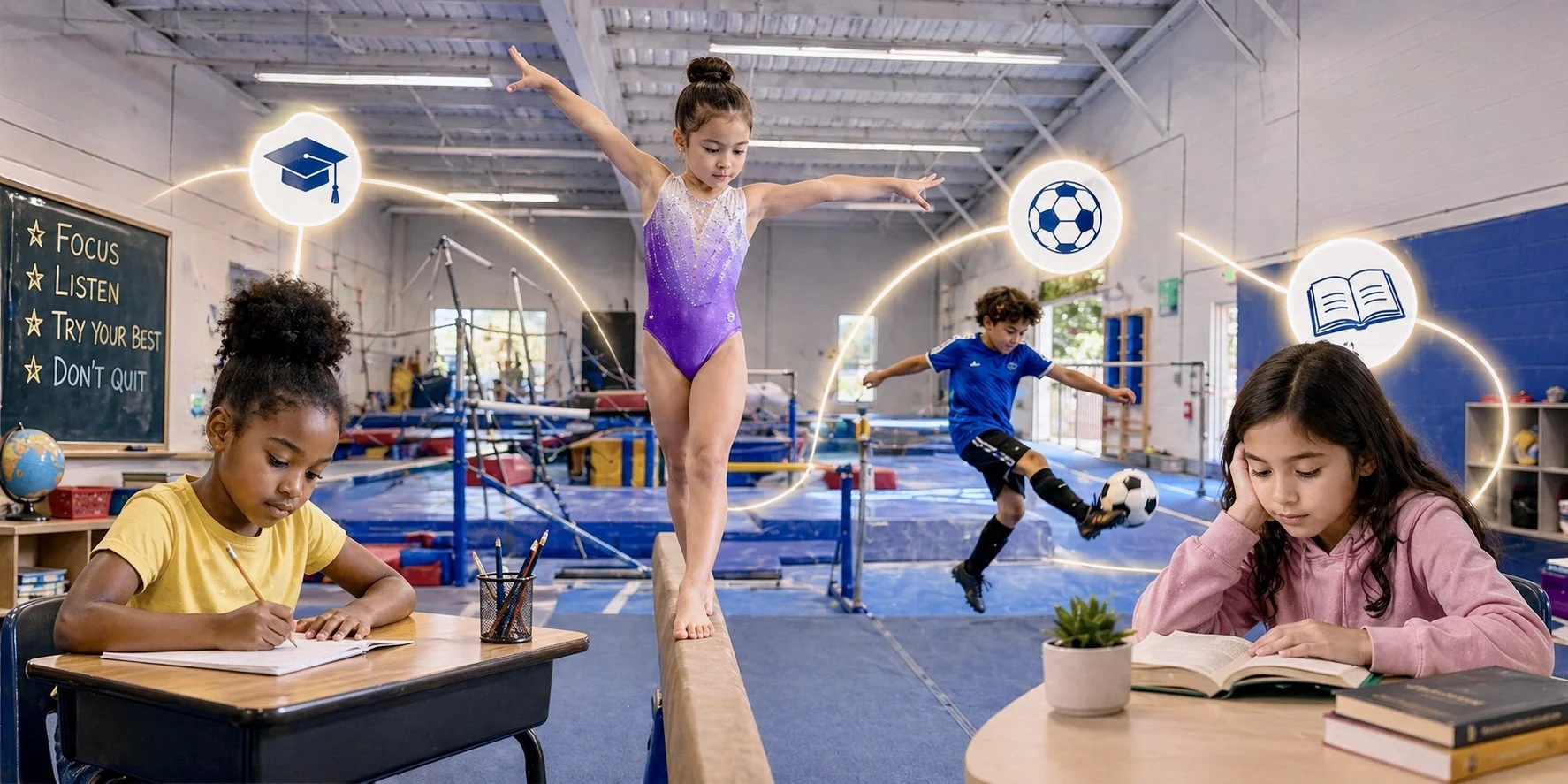 How Gymnastics Teaches Self-Discipline: Why This Skill Transfers to School and Life