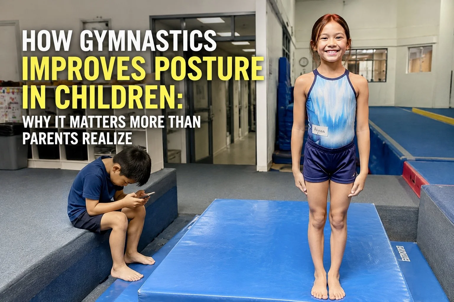How Gymnastics Improves Posture in Children: Why It Matters More Than Parents Realize