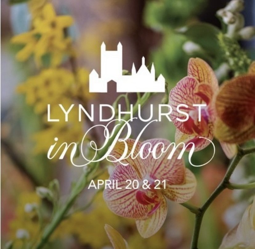 THRILLED to be jointing the amazing line-up of florists and vendors at Lyndhurst in Bloom next weekend!!! Link in the bio for tickets or visit Lyndhurst.org for more info! @lyndhurst_mansion