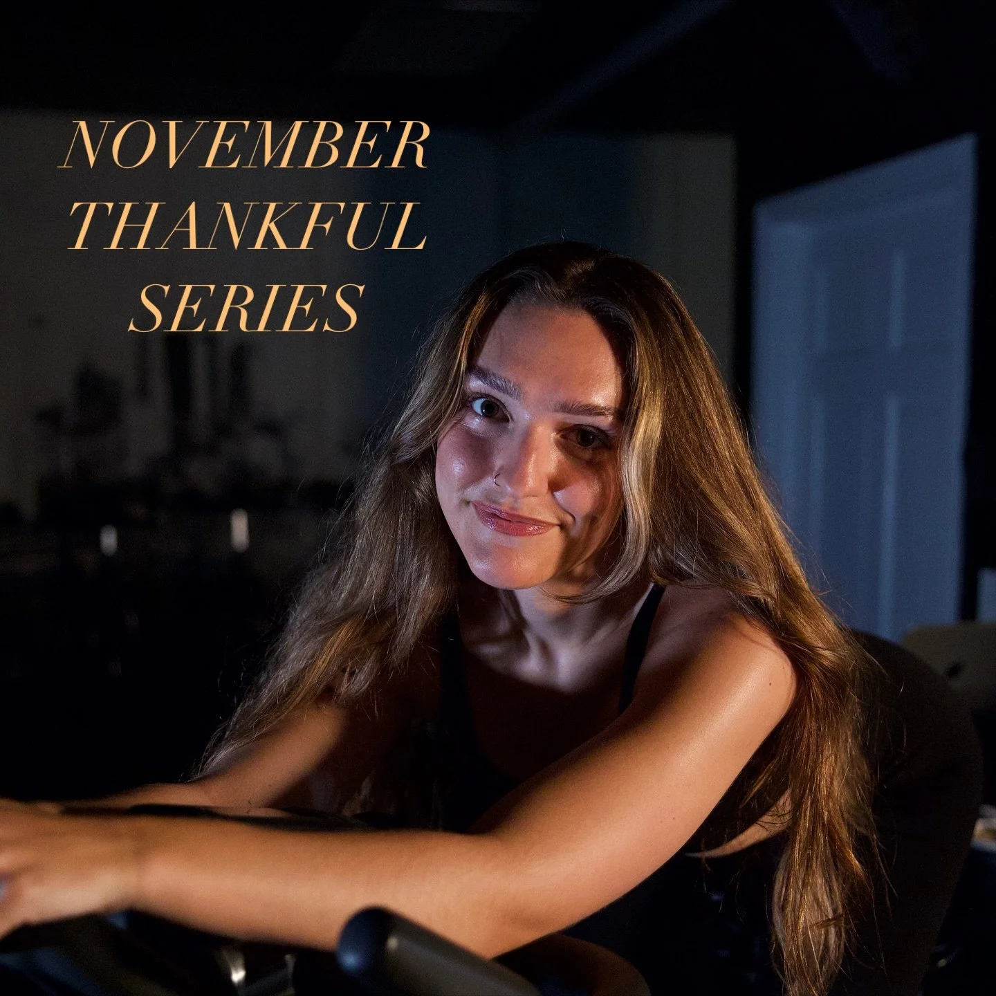 🍁Today we launch our NOVEMBER THANKFUL  SERIES!

🧡Every Monday this month, join coach @sidney_patterson_  for an empowering and silly fun ride, fueled by a few music artists we&rsquo;re thankful for. 

Friends, COMMENT BELOW and let us know what yo