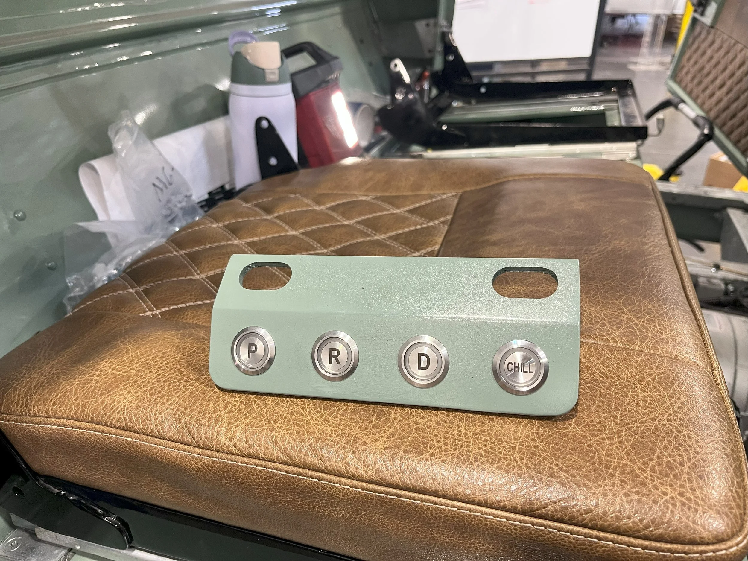 Land Rover Series II: 3D Printed Button Holder
