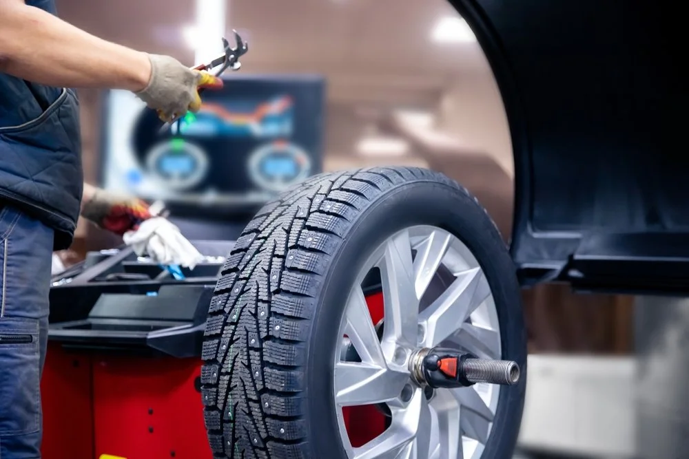 Wheel Balance Process Services — Road Rubber Tyre & Auto
