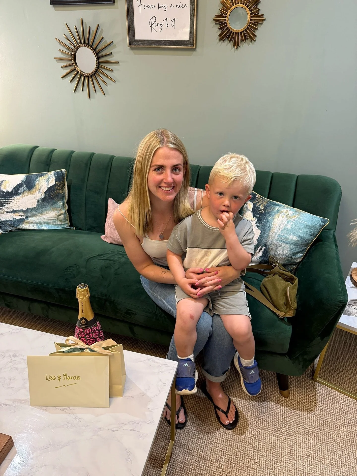 The groom had already found his ring when we met Lisa at a wedding fair, she found the one she loved instantly! 
Her ring was bespoke made just for her within 2 months and she came and collected. Sometimes things are just meant to be 🤍

Thank you fo
