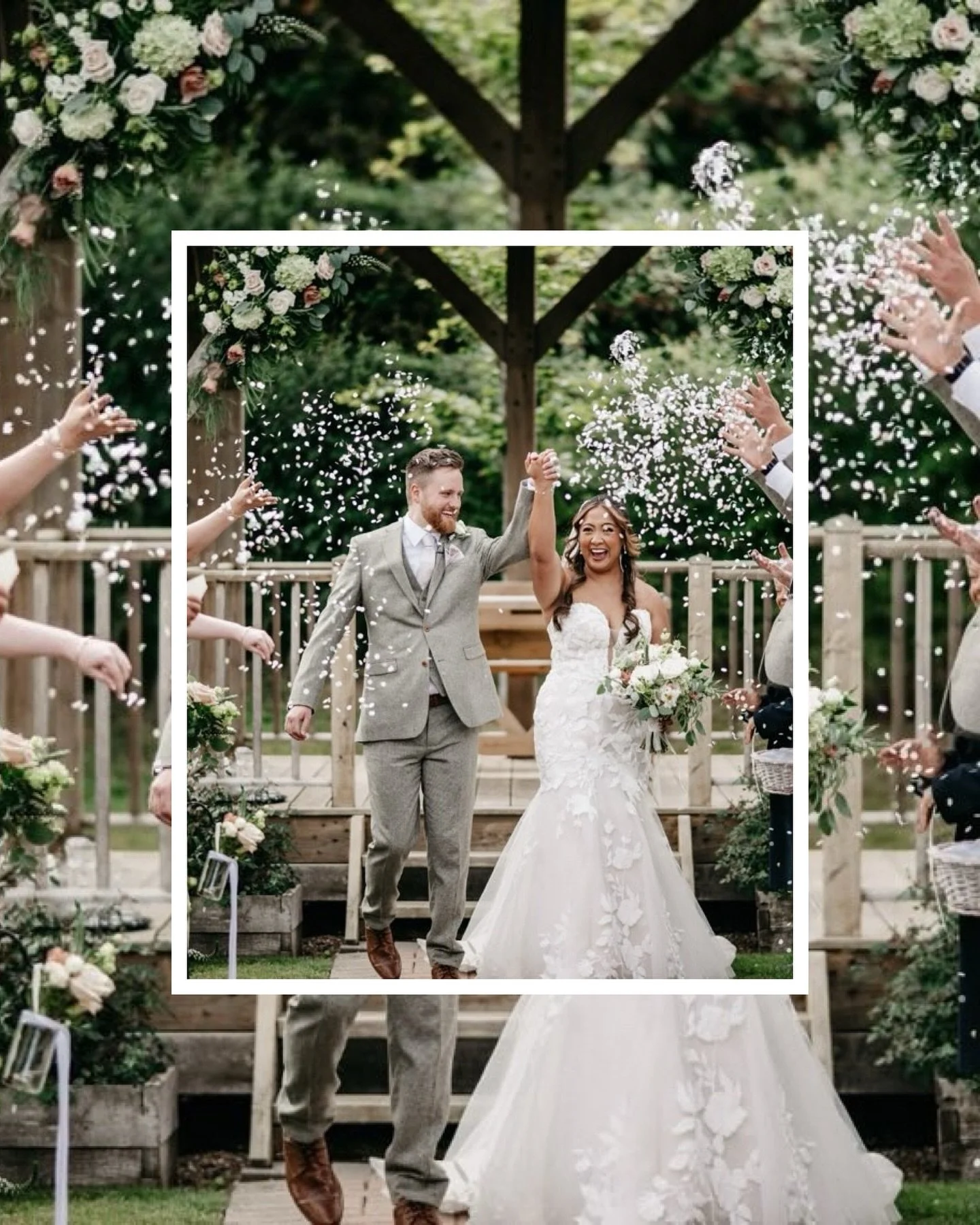 Zoe &amp; Steven&hellip; another awesome couple we&rsquo;ve had the pleasure of designing wedding rings with this year!! They tied the knot at the fabulous @rcf_weddings and we were thrilled when some of their stunning photos landed in the inbox!
Suc