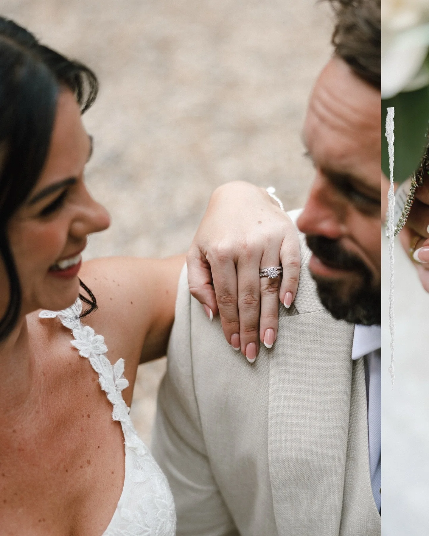 Ahhhh lovely Louise! We met at the @soltonmanor open day and she instantly fell in love with a ring she found from our design samples. She&rsquo;d been struggling to find the perfect fit for her engagement ring so we made it for her!! 

Even though w