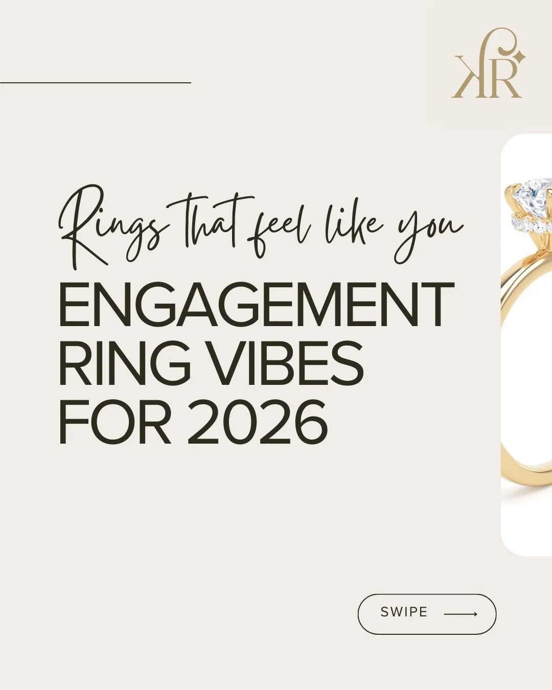 We just love seeing your engagement rings and our brains start whizzing with what wedding band we&rsquo;d love to pair it with! 
It&rsquo;s never just a ring, it&rsquo;s your story, your style, your statement. 💍✨

Here&rsquo;s some ring inspiration 