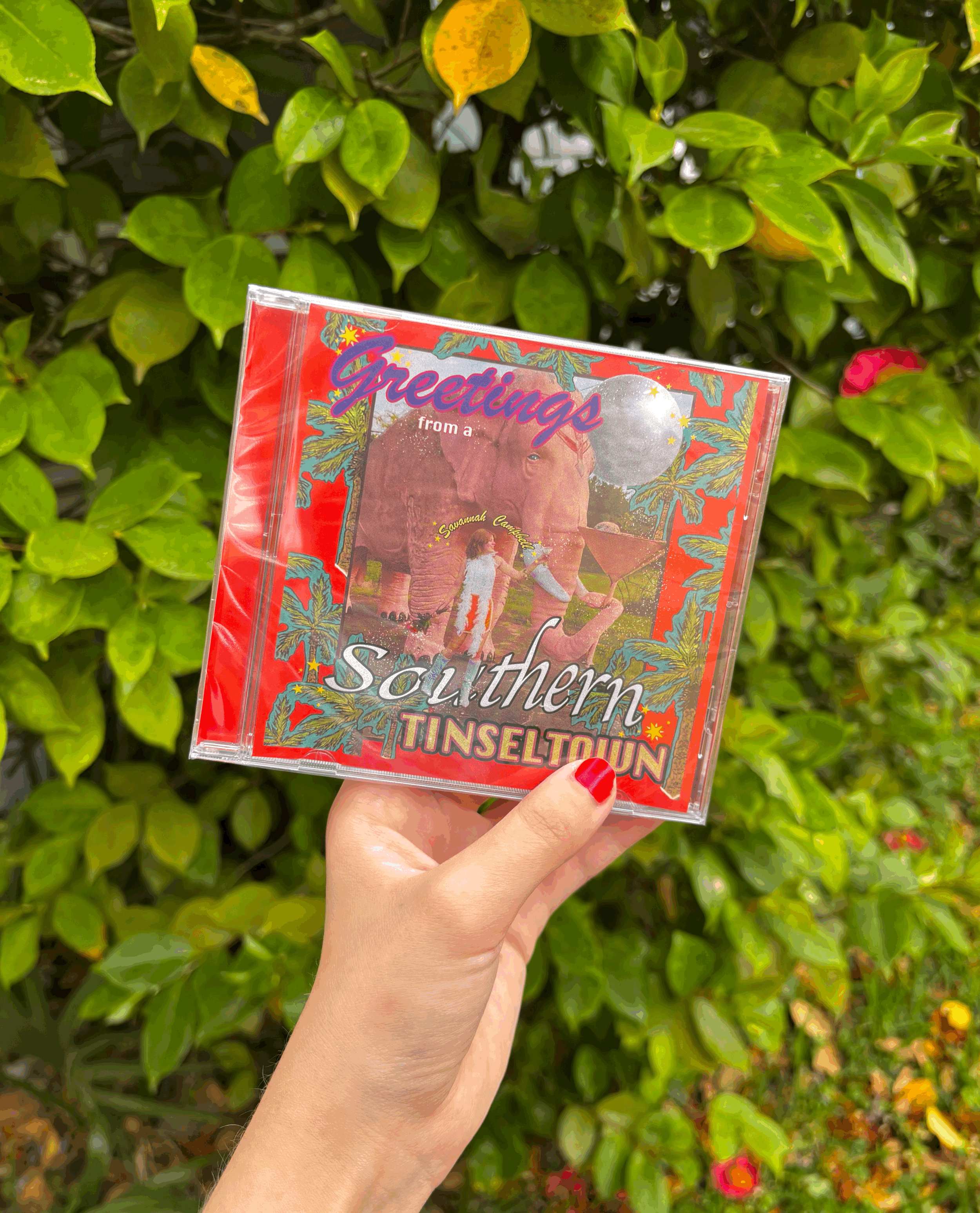'Greetings from a Southern Tinseltown' Jewel case CD