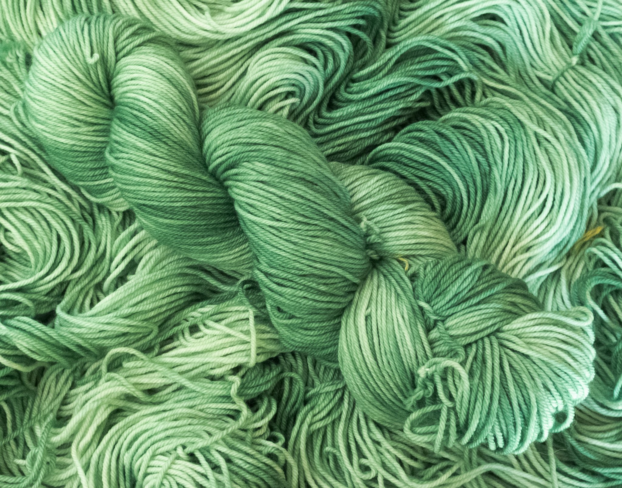 Hand Dyed DK Superwash Merino Wool and Nylon Yarn in Sage — Dark Lake Fiber  Art