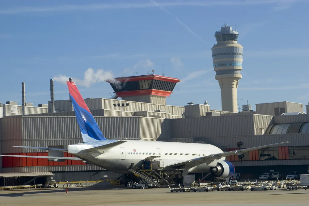 Airport control tower and terminal