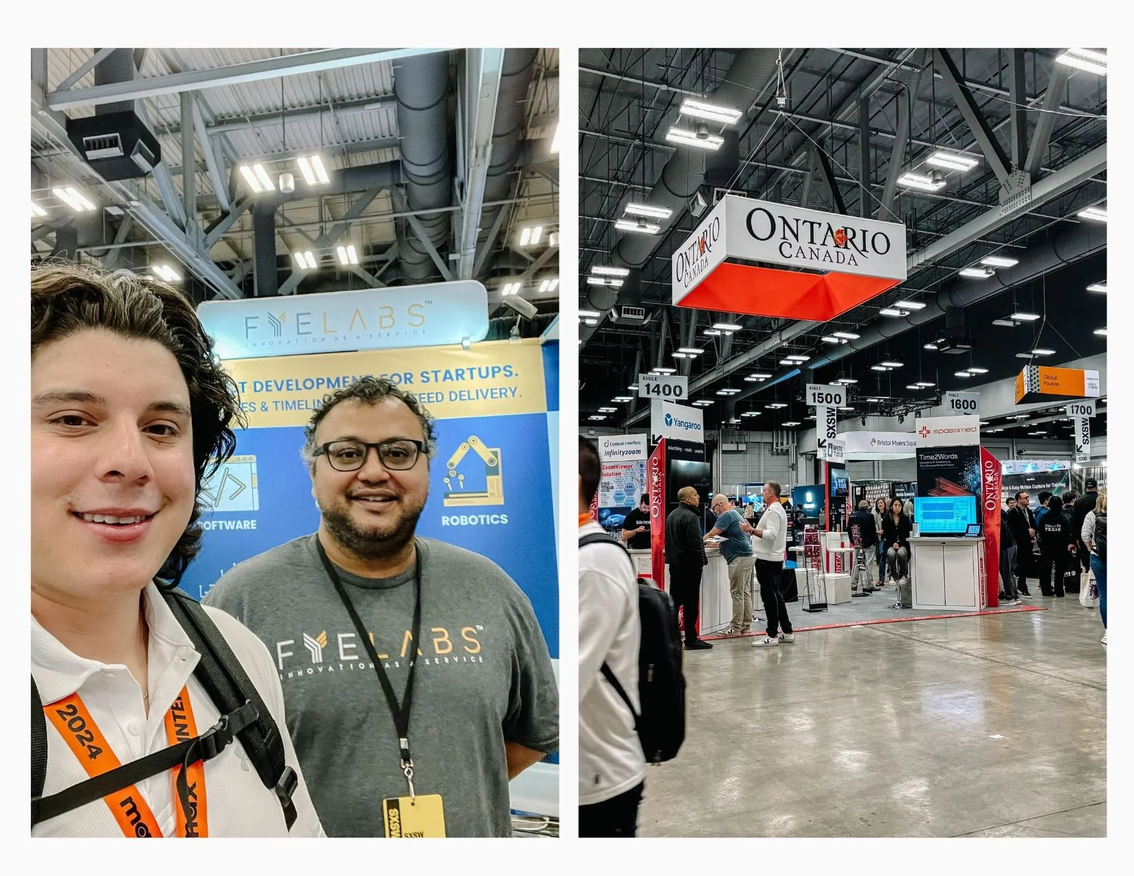SXSW Customer Discovery participant at the expo