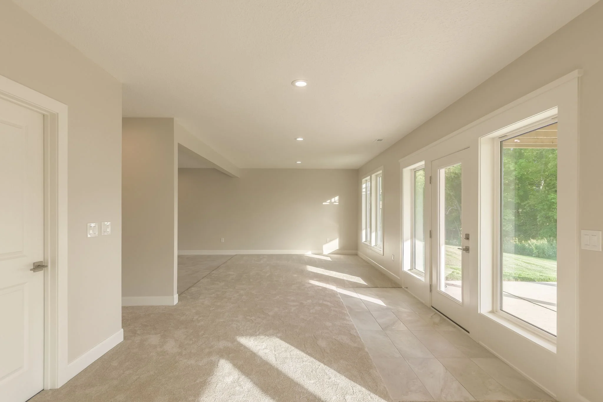 Lower Level Living Space