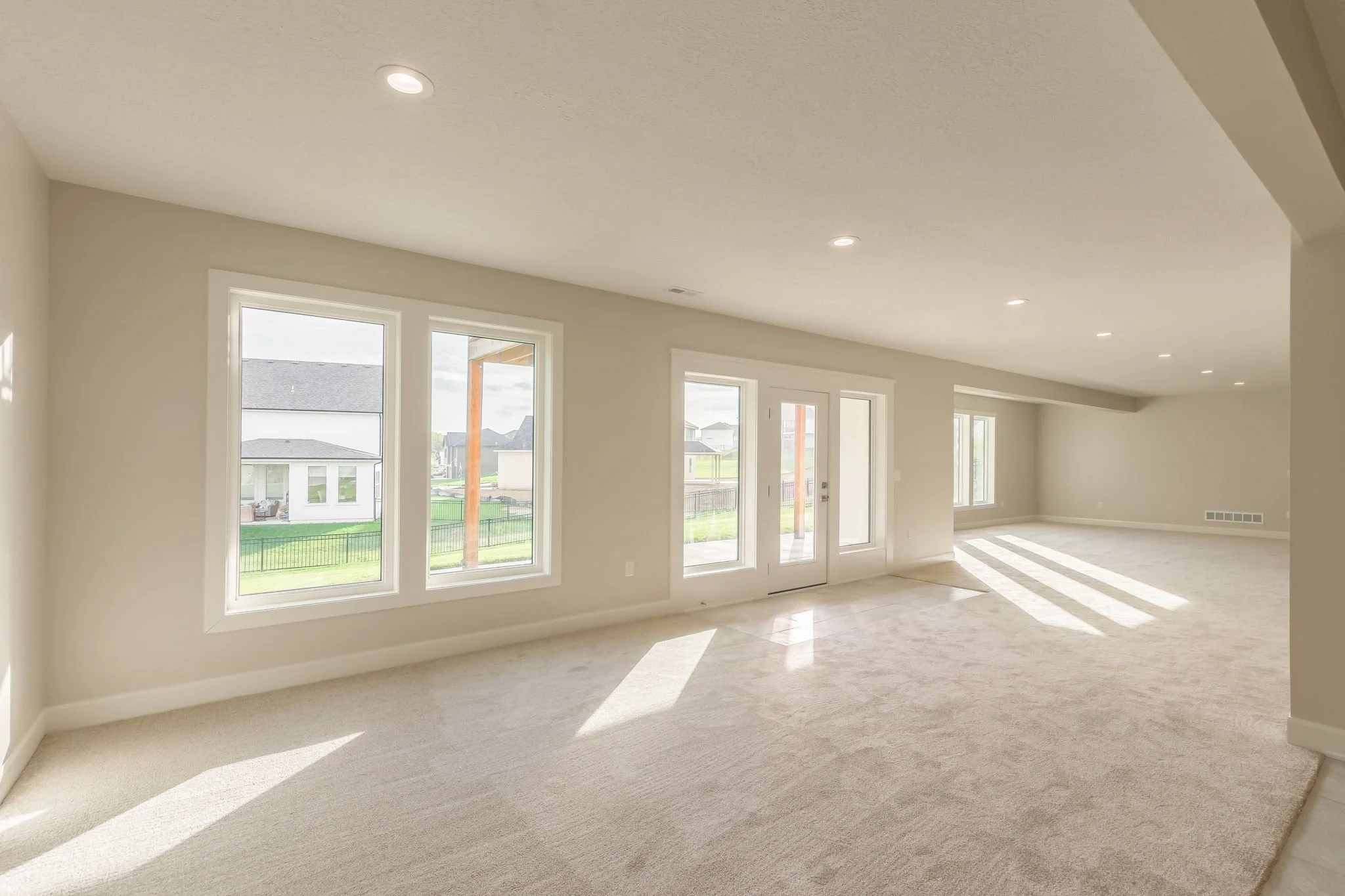 Lower Level Living Space