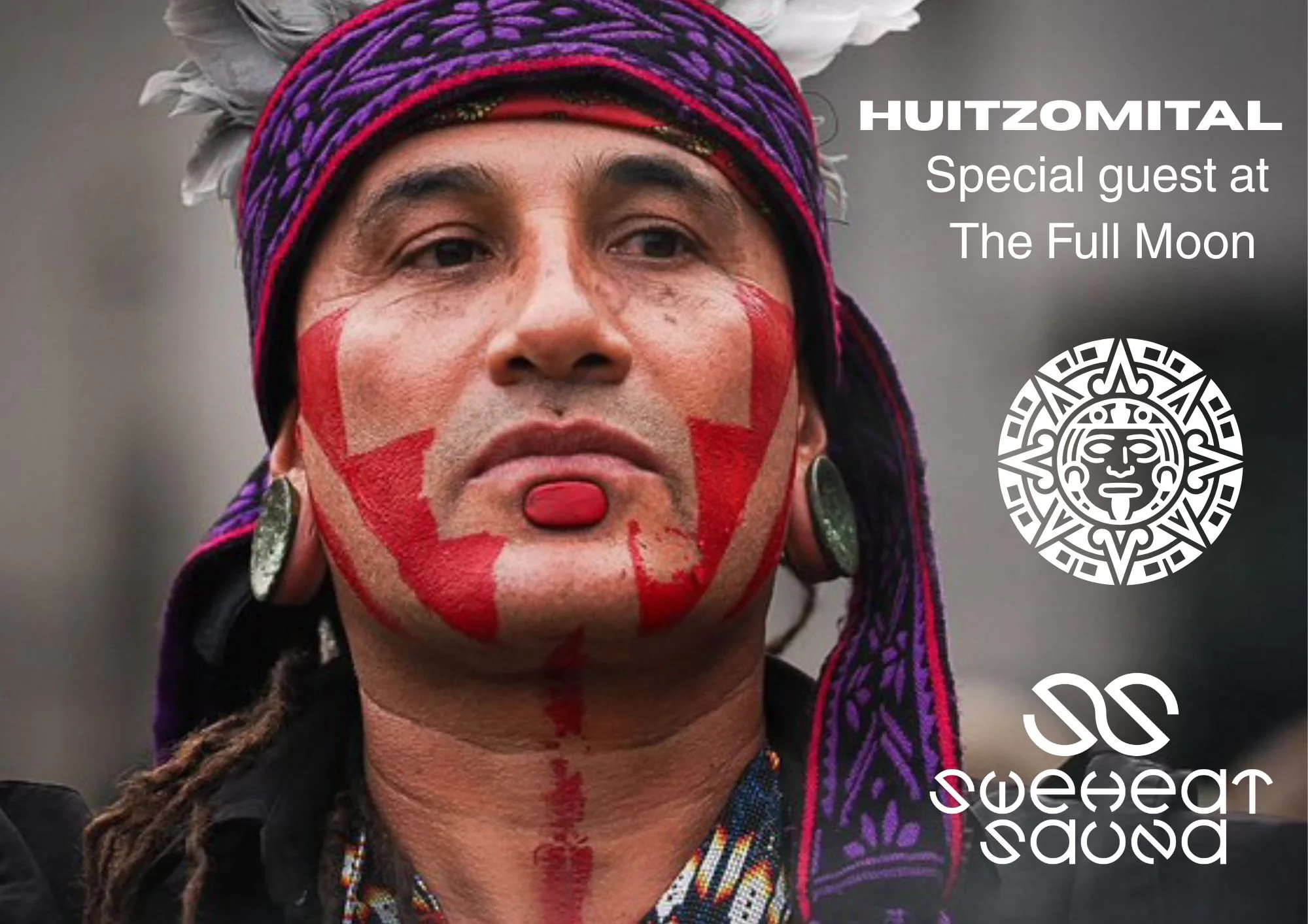Sacred Temazcal Style Evening with Huitzomitl at the Full Moon.
