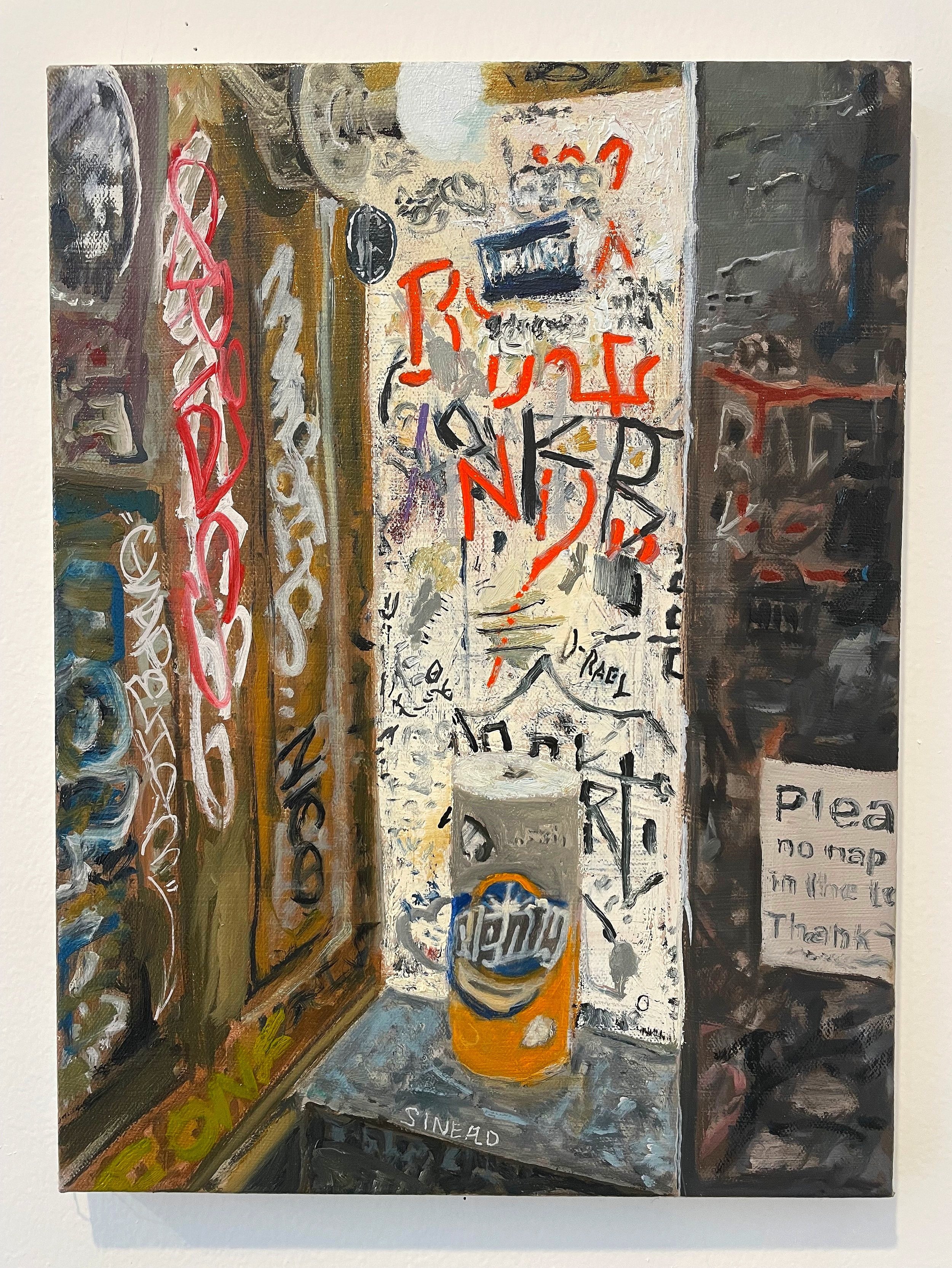   Nancy Whiskey (Sinhead)   16” x 12”  oil on canvas  2023 