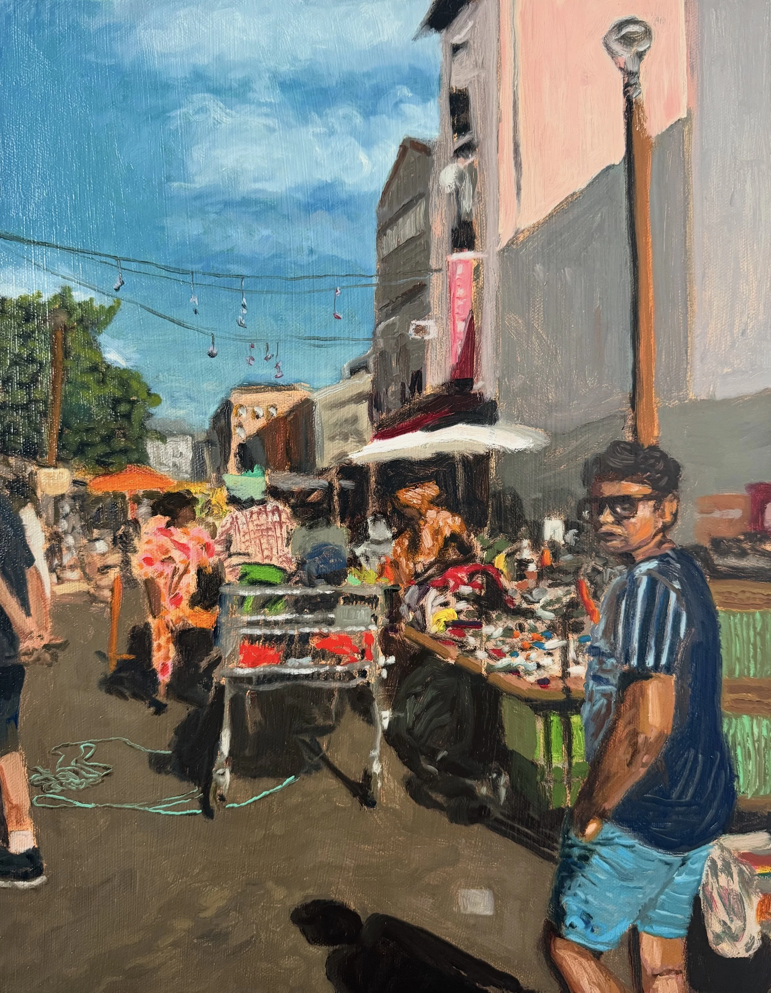   14th Arrondissement   oil on canvas  18” x 14”  2025 