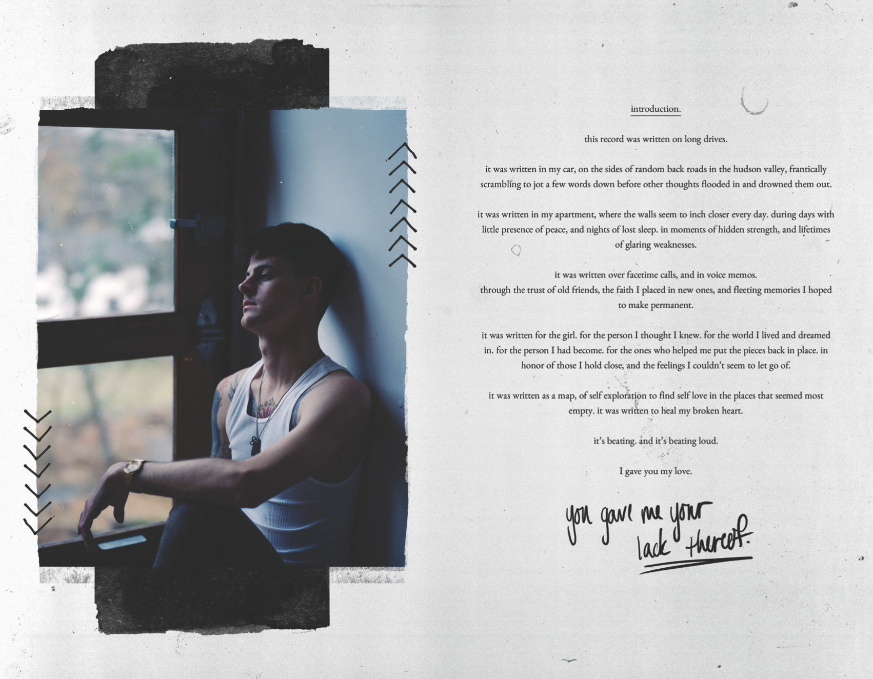 Inbox Jukebox Presents: shye.'s New EP 'love, or lack thereof'