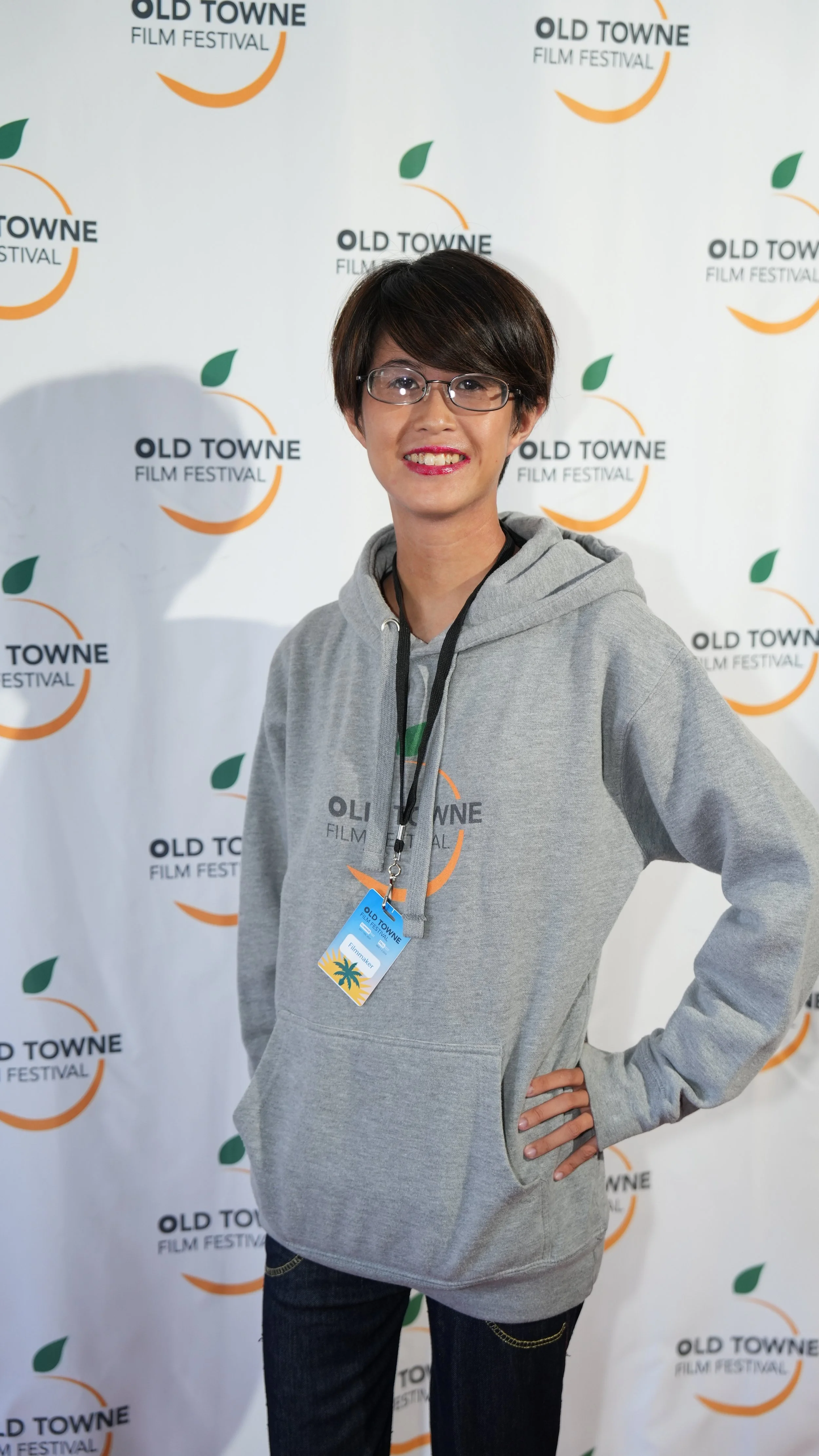 Alysha - red carpet.JPG