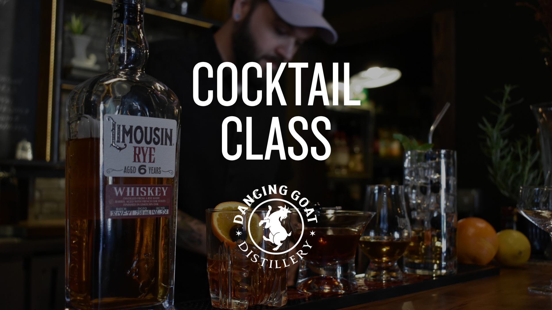 Cocktail Class at the Distillery