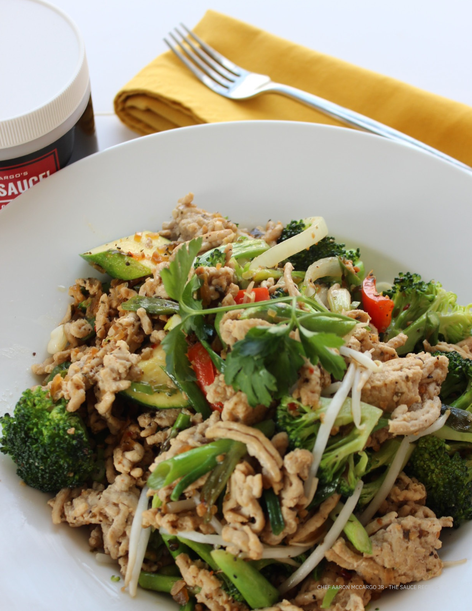 Ground Chicken Stir-fry