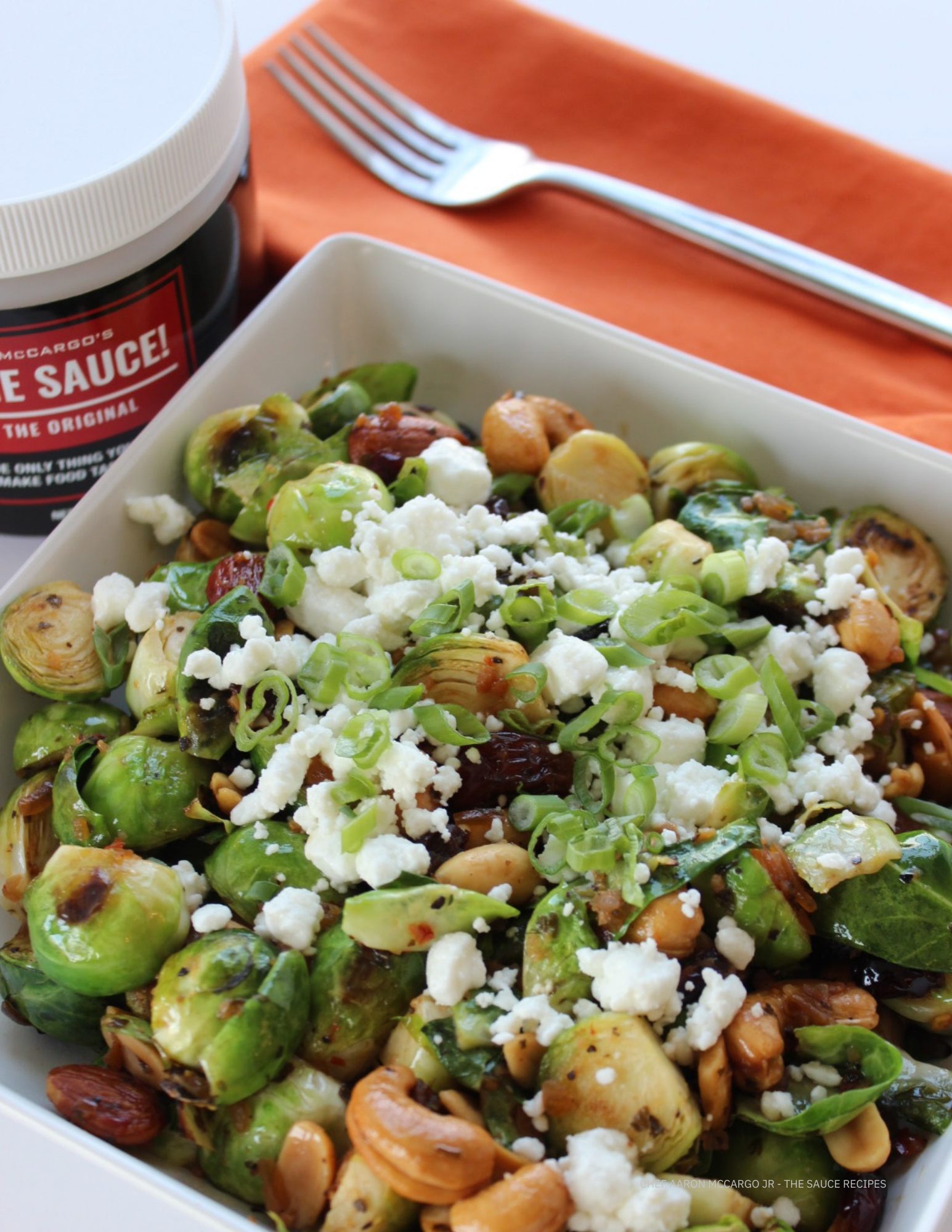 “Tangy, Sweet and Crunchy” Brussels Sprouts