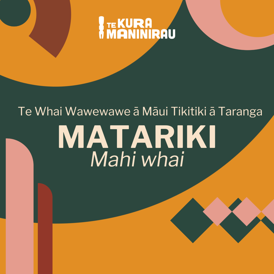 Mahi whai - Matariki