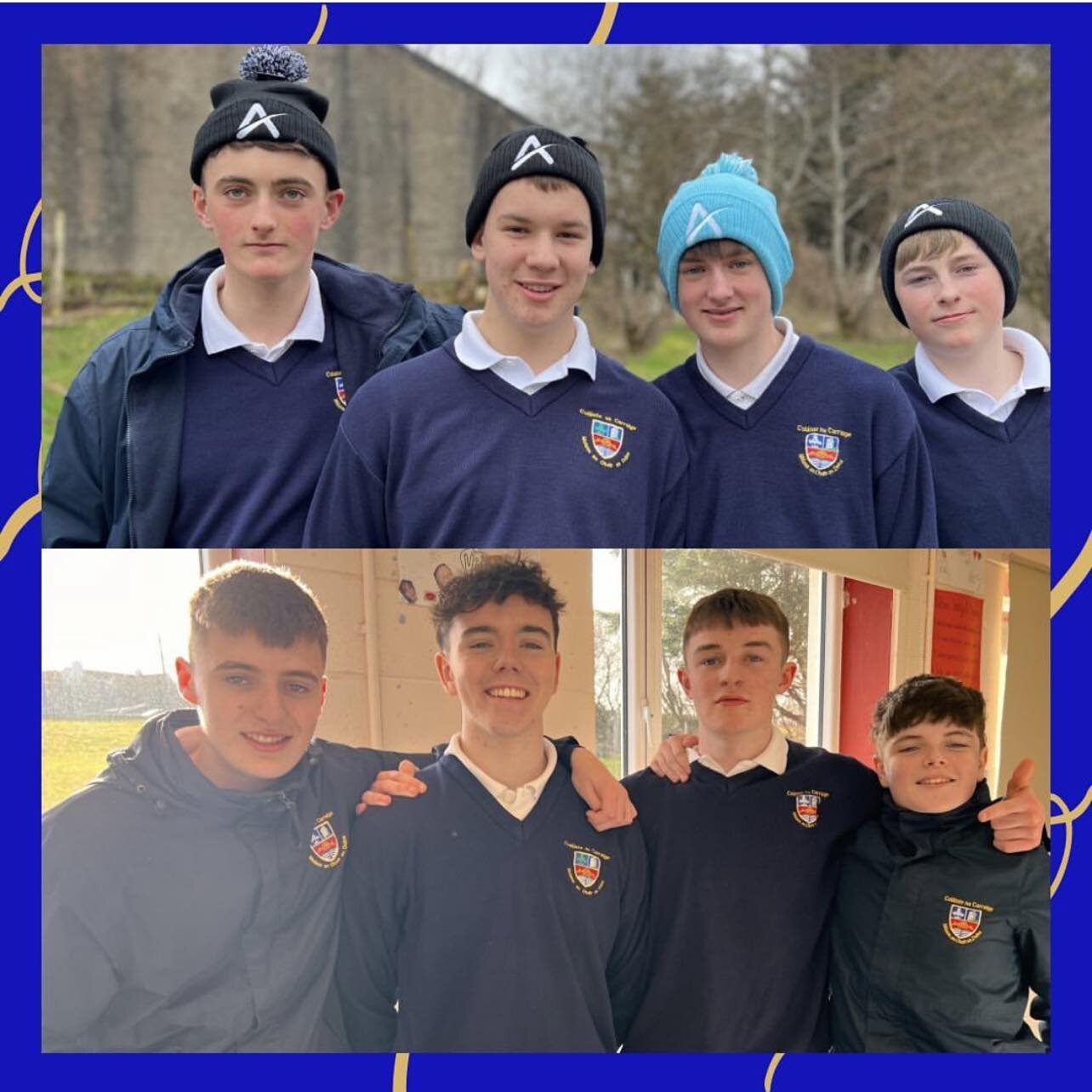 Massive congratulations to transition year business students Aspire (@aspire_clothing2023) &amp; Tell Your Thoughts (@tyt_dosh) who are BOTH through to the All Ireland Final! 🥳🎉

Aspire are competing in the Sales/Business category and Tell Your Tho