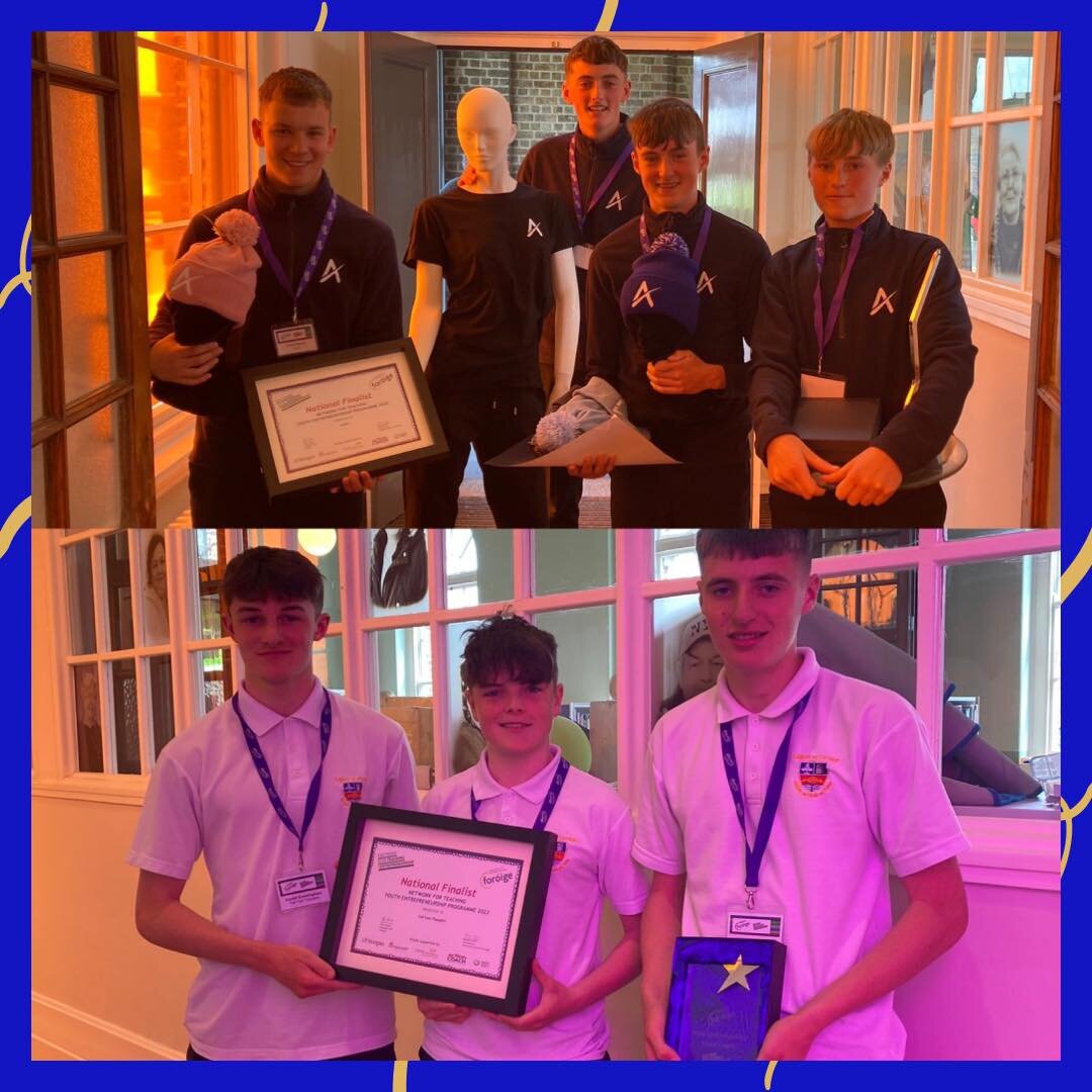 A massive well done to the two TY groups who competed in the NFTE National Final in Dublin today in the business and innovation categories. 👏 

Unfortunately for the boys they were unlucky this time! The competition was ram packed with lots of amazi