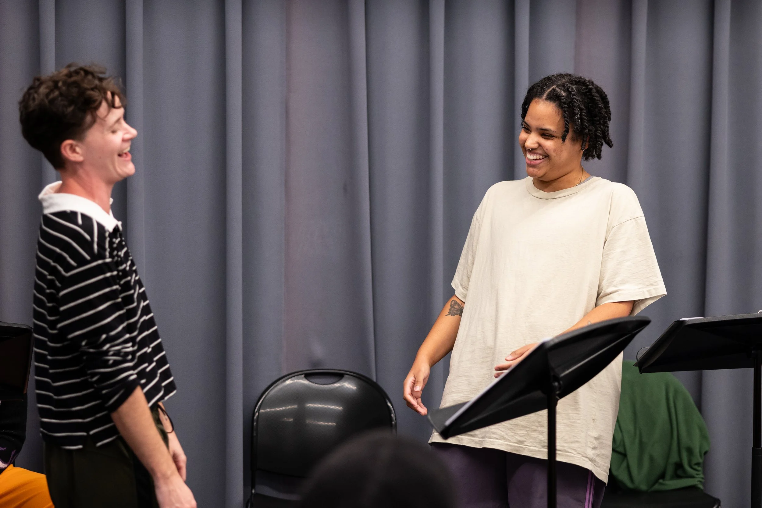 PUNCH BACK by Genvieve Simon directed by Kedian Keohan in the Breaking the Binary Theatre Festival. Photos by Joseph O'Malley (@josehpomalleyarts)
