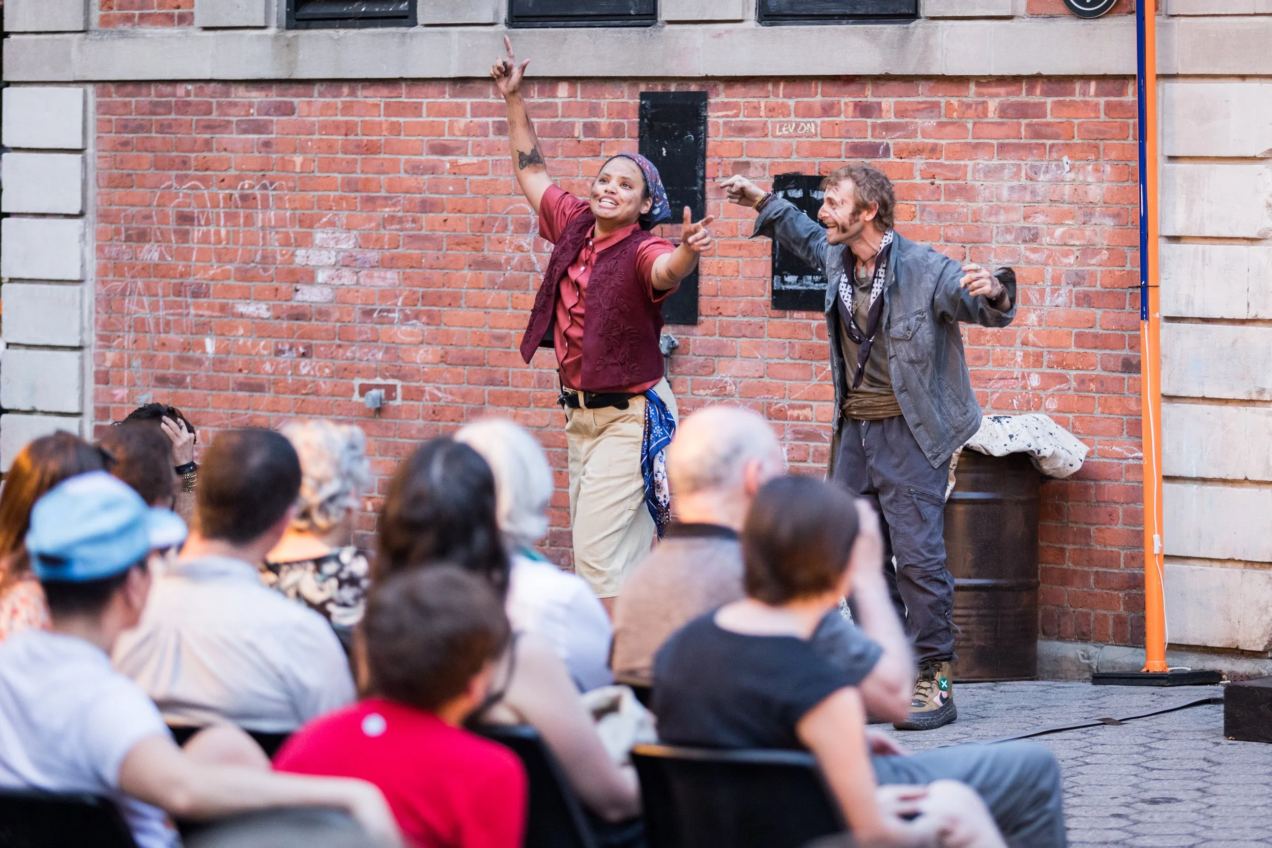 HENRY V at Carroll Park performed with Smith Street Stage. Directed by Jonathan Hopkins