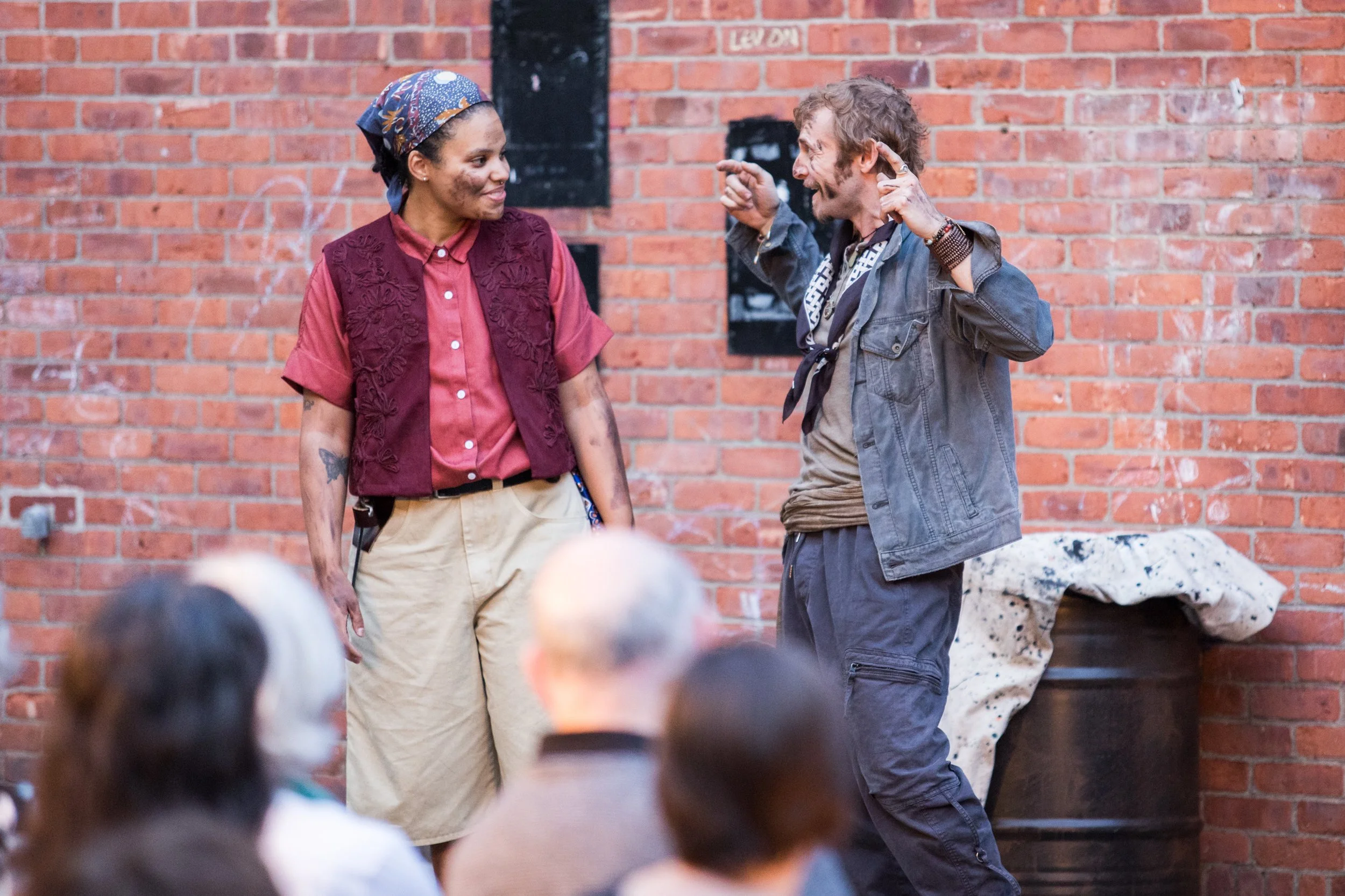 HENRY V at Carroll Park performed with Smith Street Stage. Directed by Jonathan Hopkins