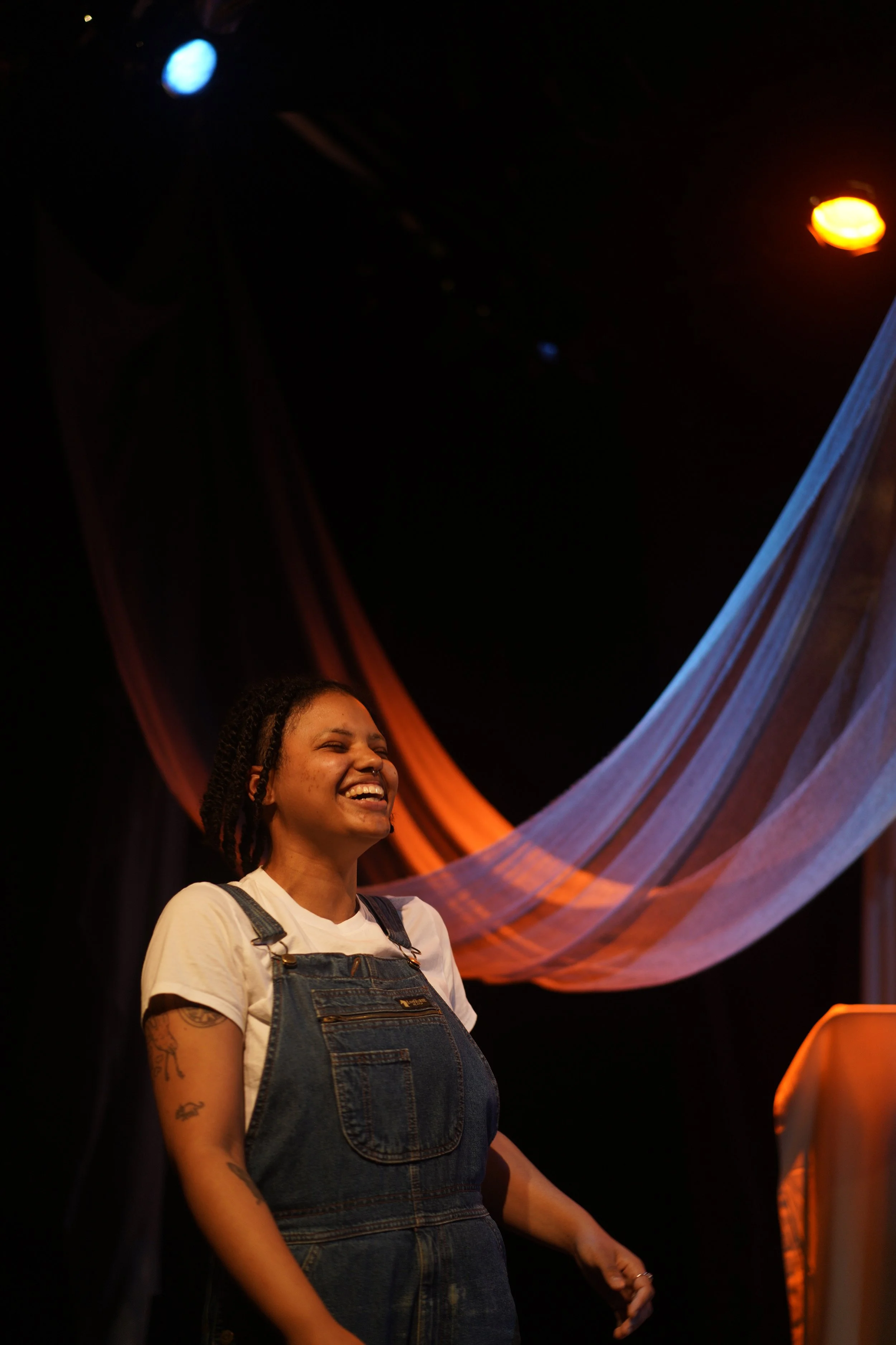 When Superheroes die and how we mourn them performed as part of Time and Time Again at The Chain. directed by Mia Fowler, photos by Ellie Gravitte