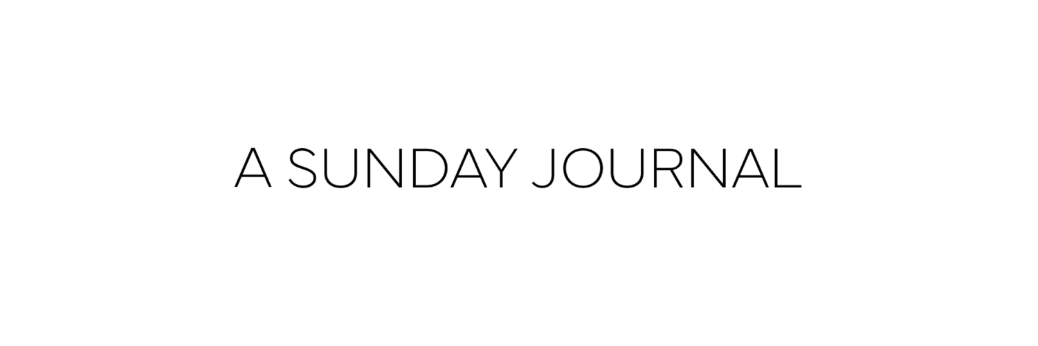 A Sunday Journal