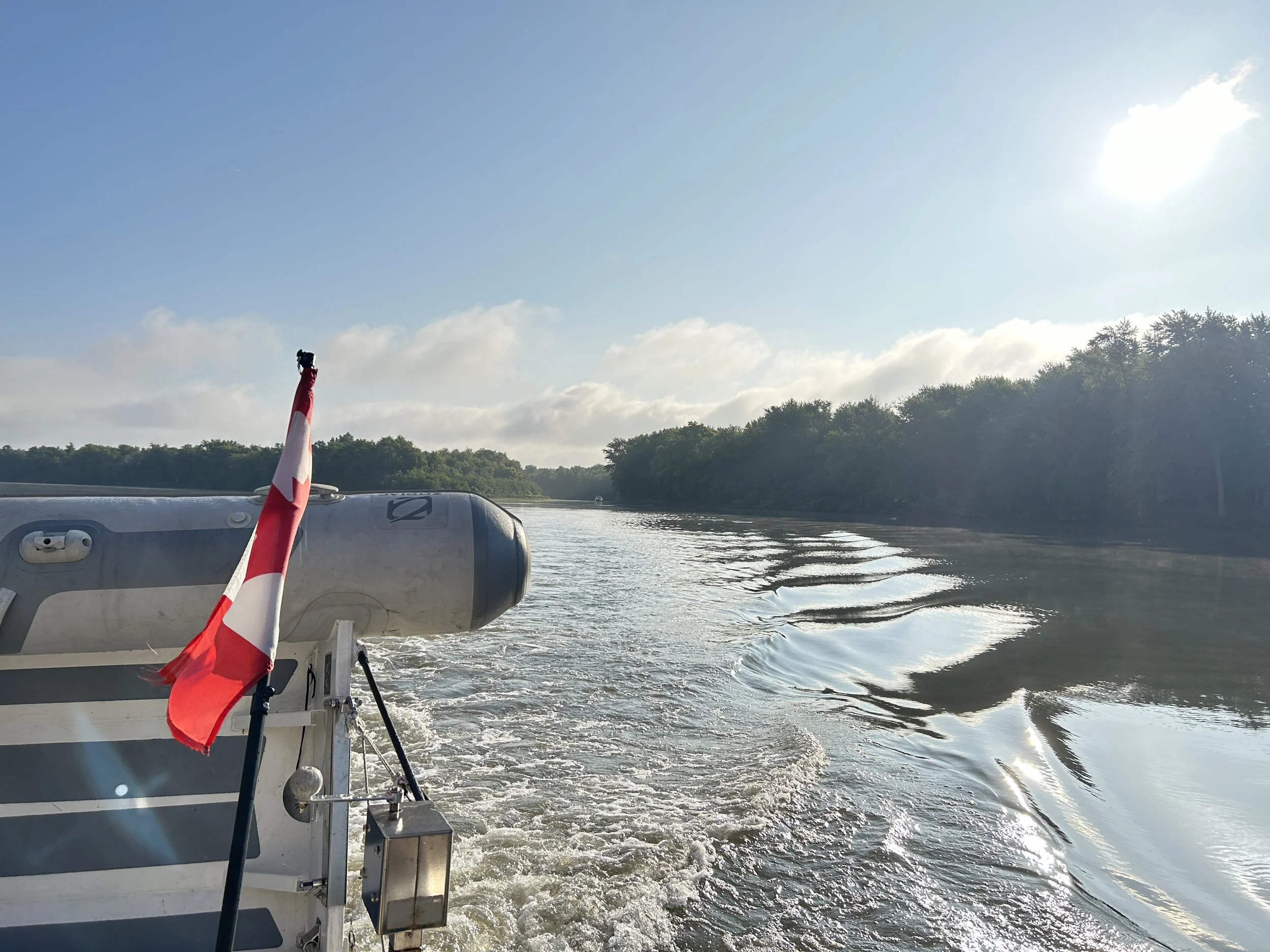 Water Weaver reaches the Mississippi River Catchment