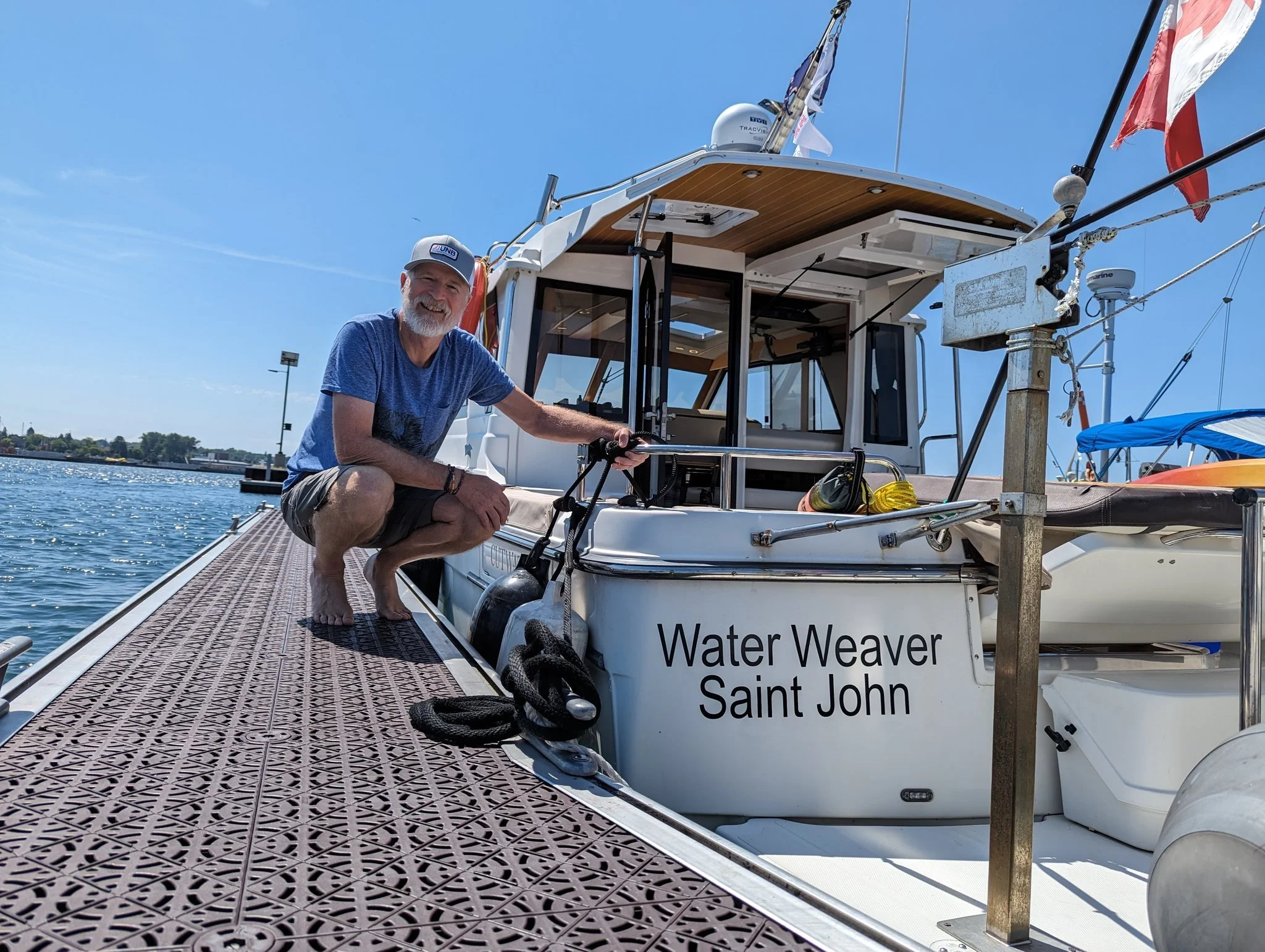 Captain Allen and the Water Weaver - The
beginning