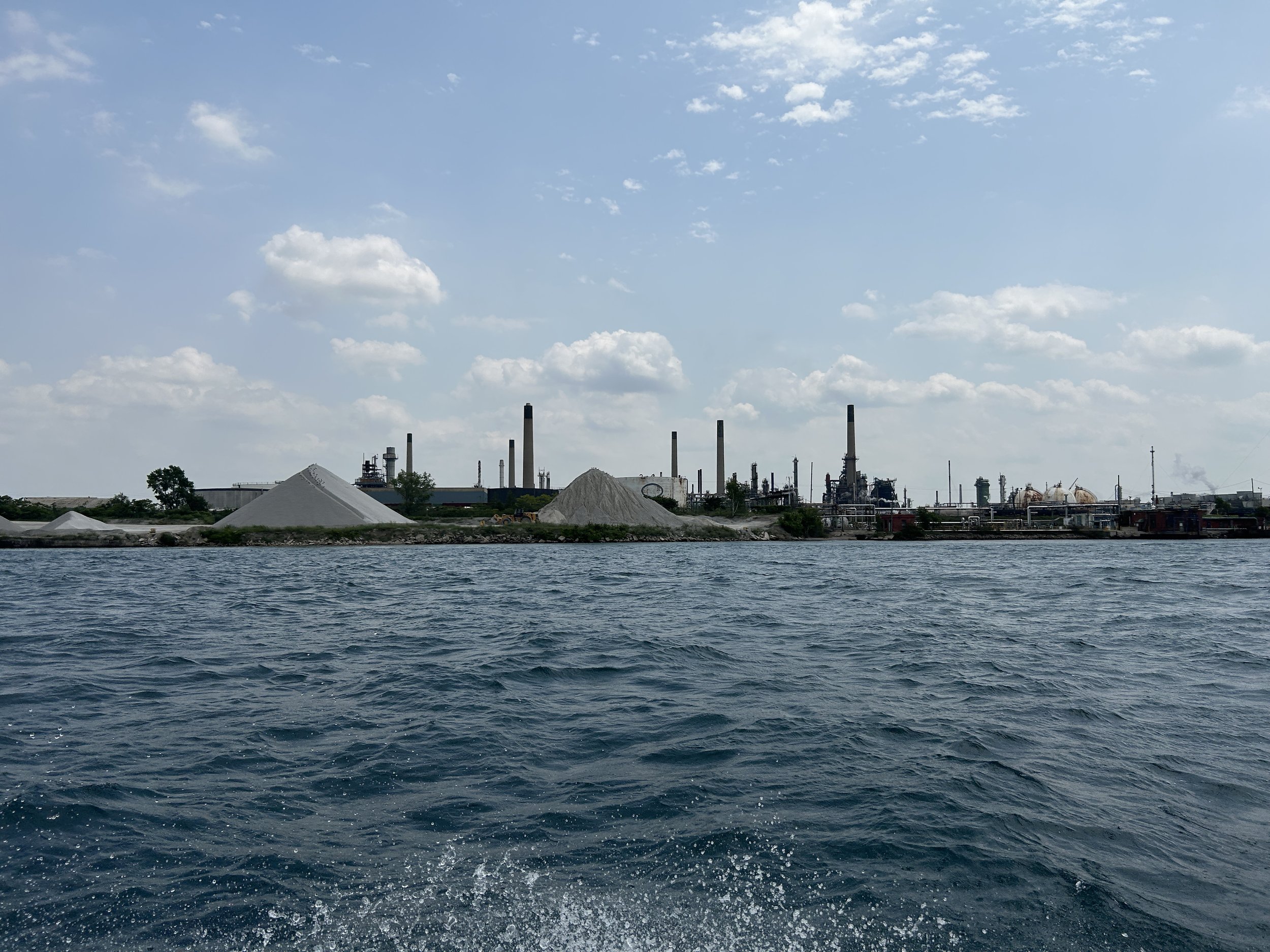 Sarnia's industry, St. Clair River