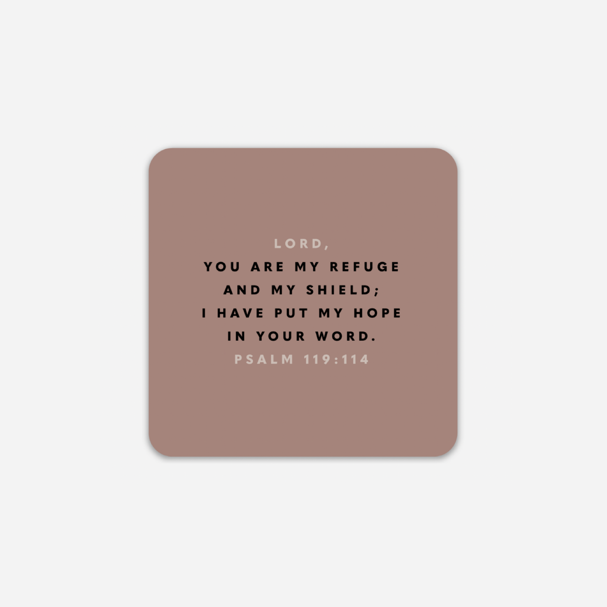 Lord, You are my Refuge Sticker