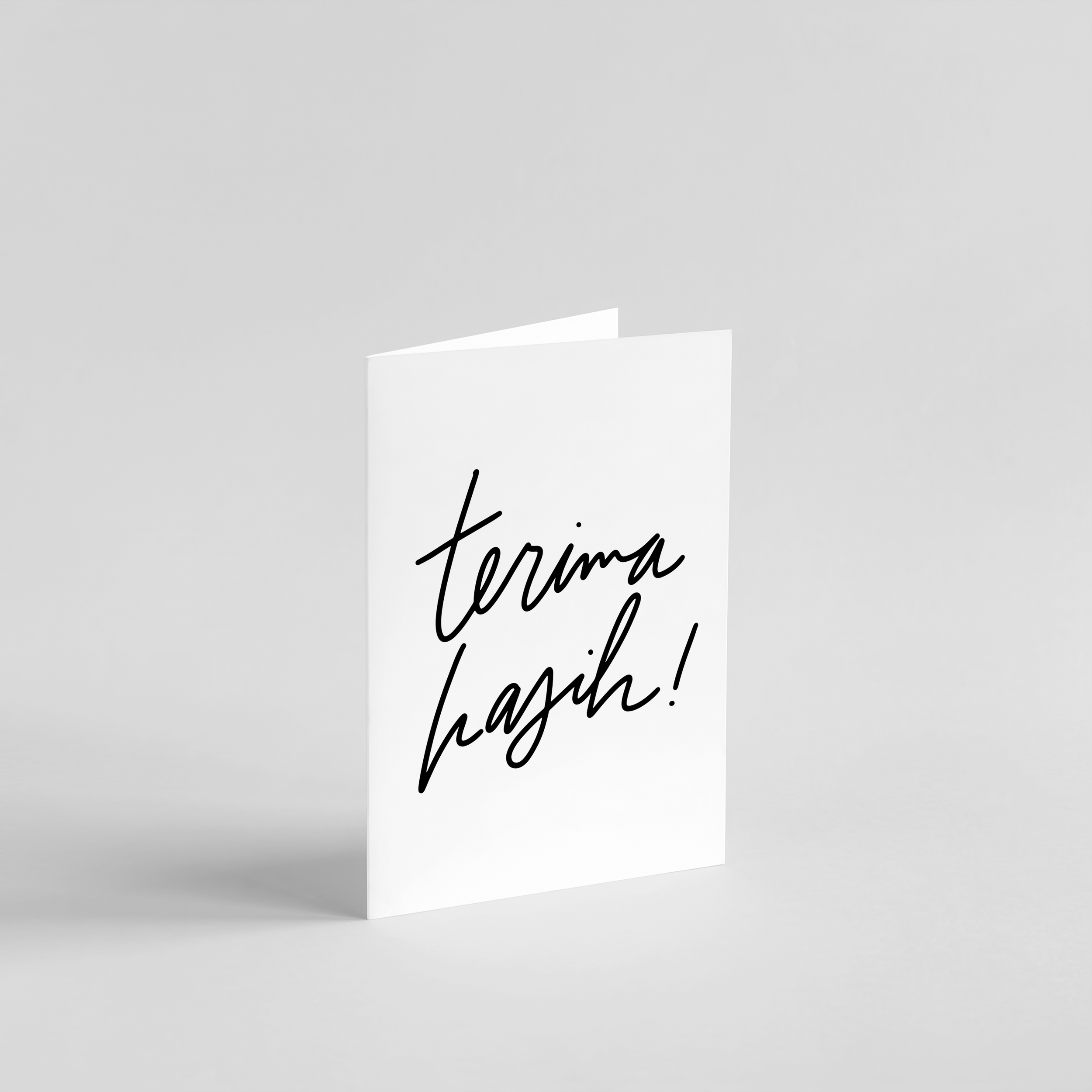 Terima Kasih Card