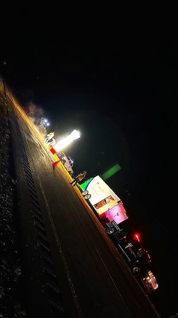 Hydraulic Oil Spill Cleanup on HWY 64 in Savannah TN | Enviro Medics Hazmat Team