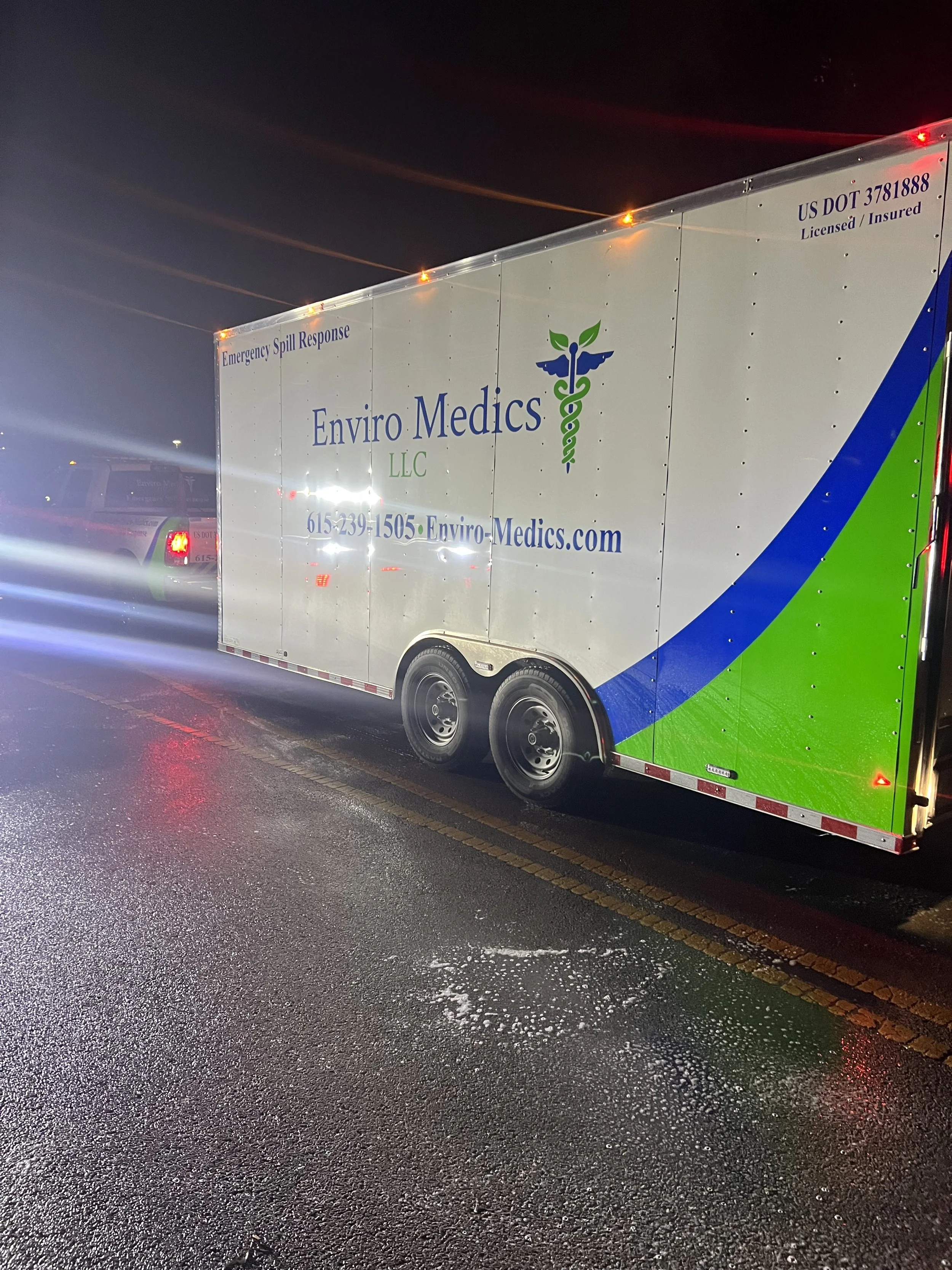 Ruptured Fuel Tank Cleanup in Franklin TN | Enviro Medics 24/7 Hazmat Response