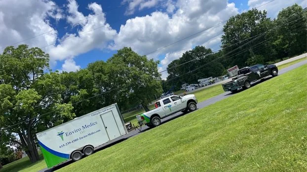 Aircraft Crash Hazmat Response on Bending Chestnut Rd | Enviro Medics