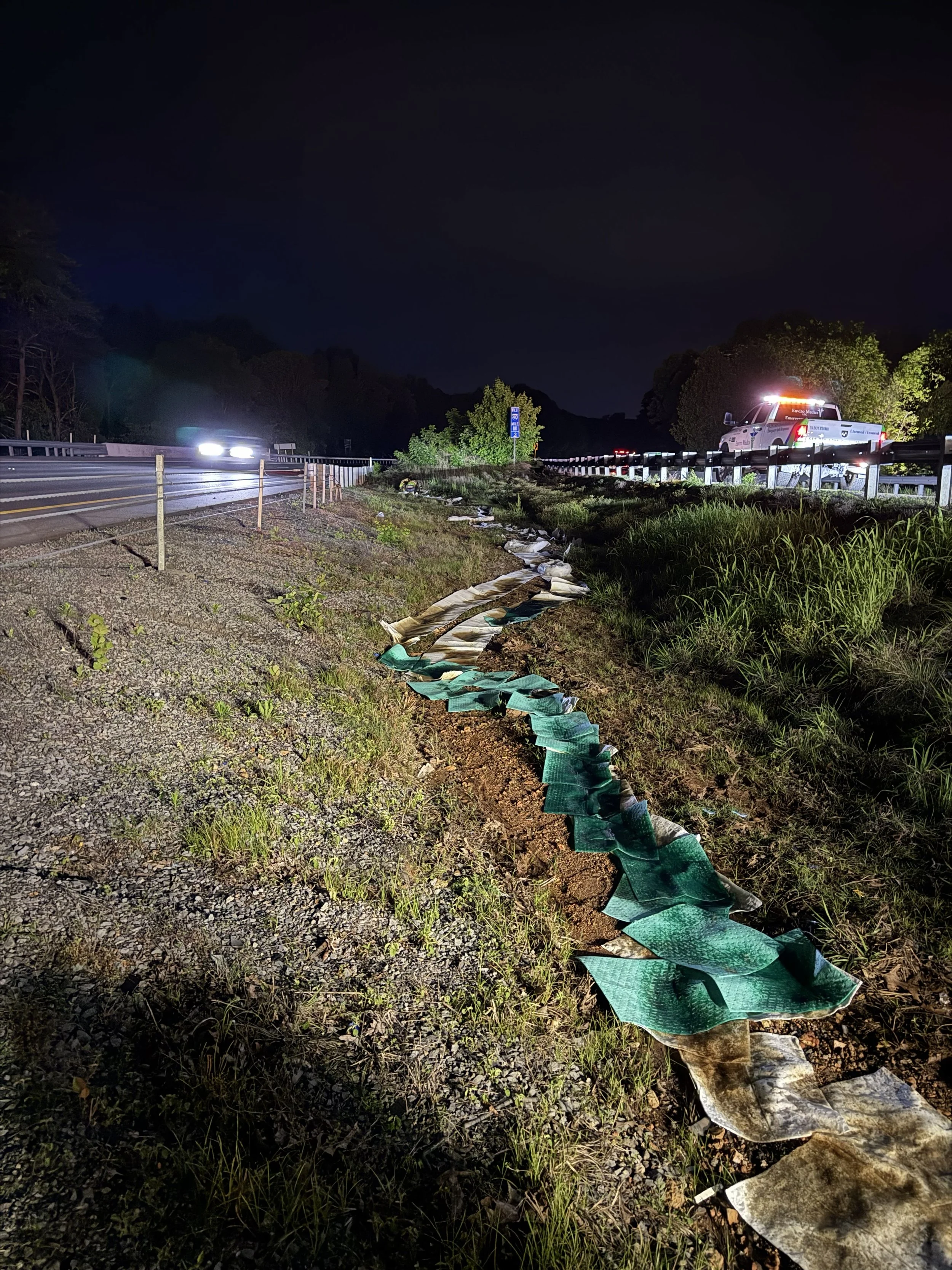 Interstate Diesel Spill Response and Environmental Remediation in Tennessee