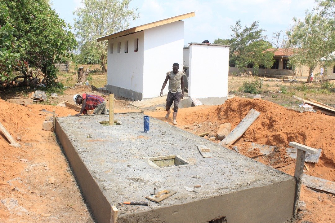 Progress of student's latrine construction at Mandwanga primary school.jpeg
