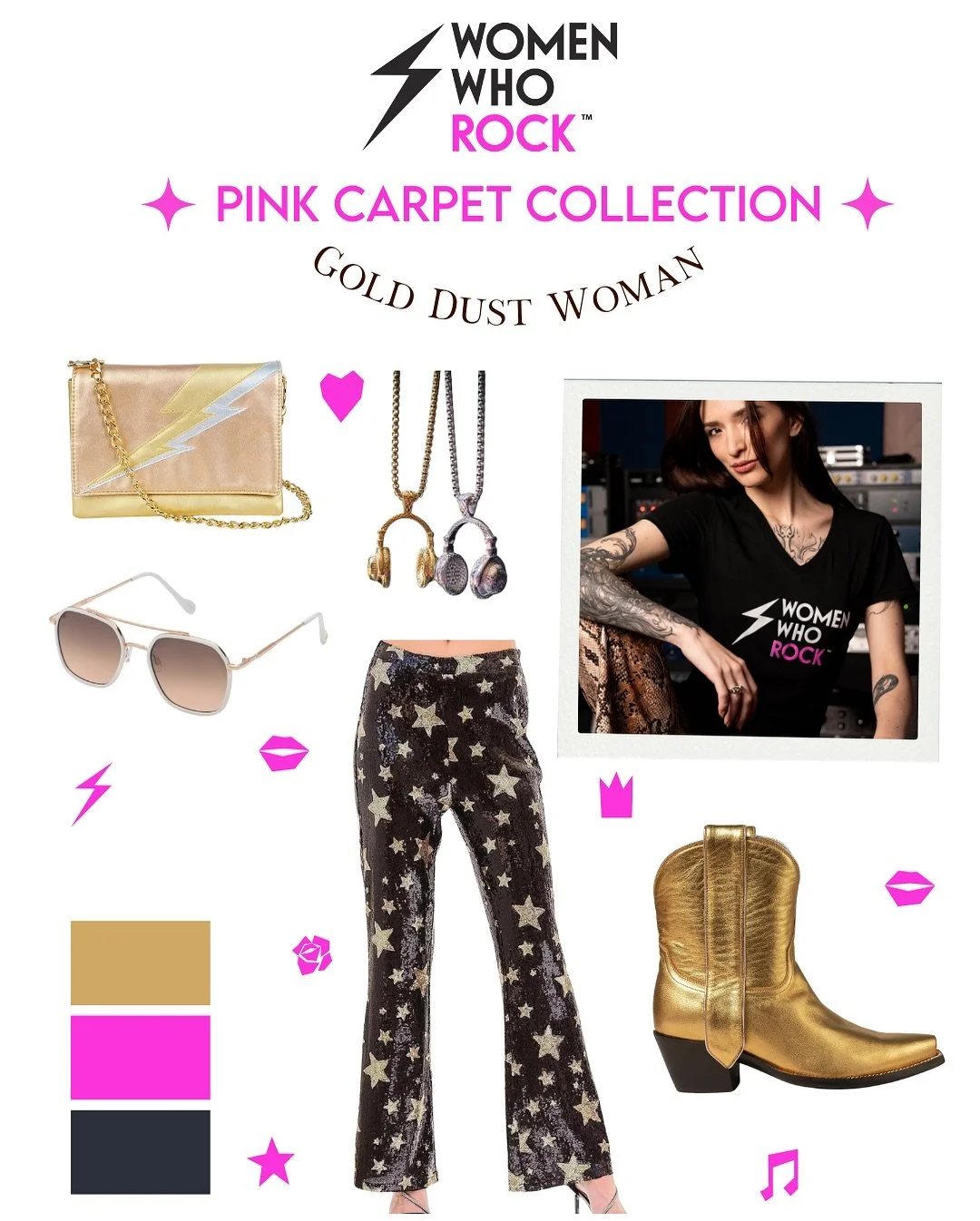 💖⚡ The pink carpet is calling&hellip;which look is most YOU? ⚡💖

The 2025 Women Who Rock Benefit Concert Presented by Gibson Gives is just TWO weeks away at @stageae and we&rsquo;ve pulled together some get pink carpet ready fits to inspire your ni